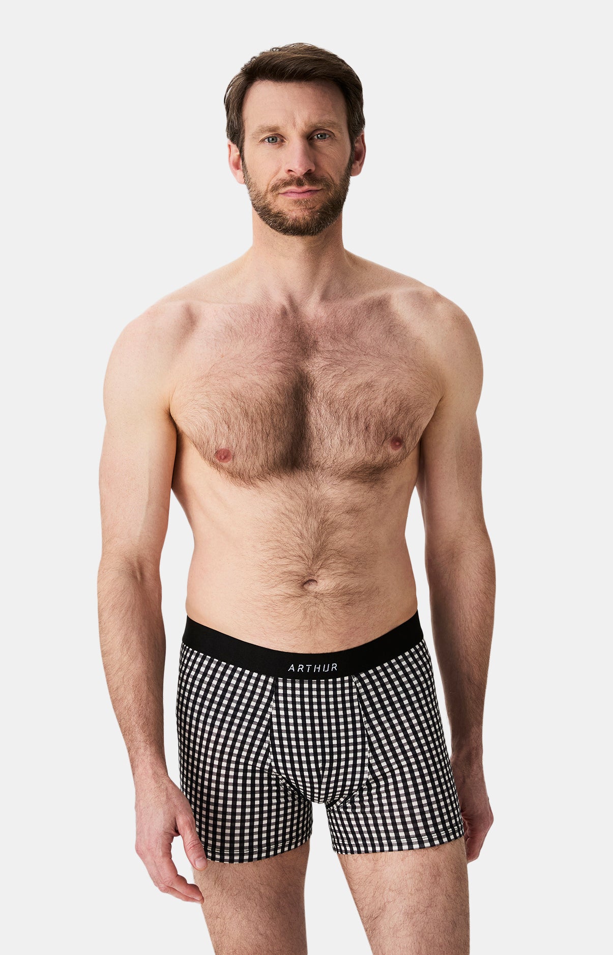 Boxers homme Vichy NOIR 1