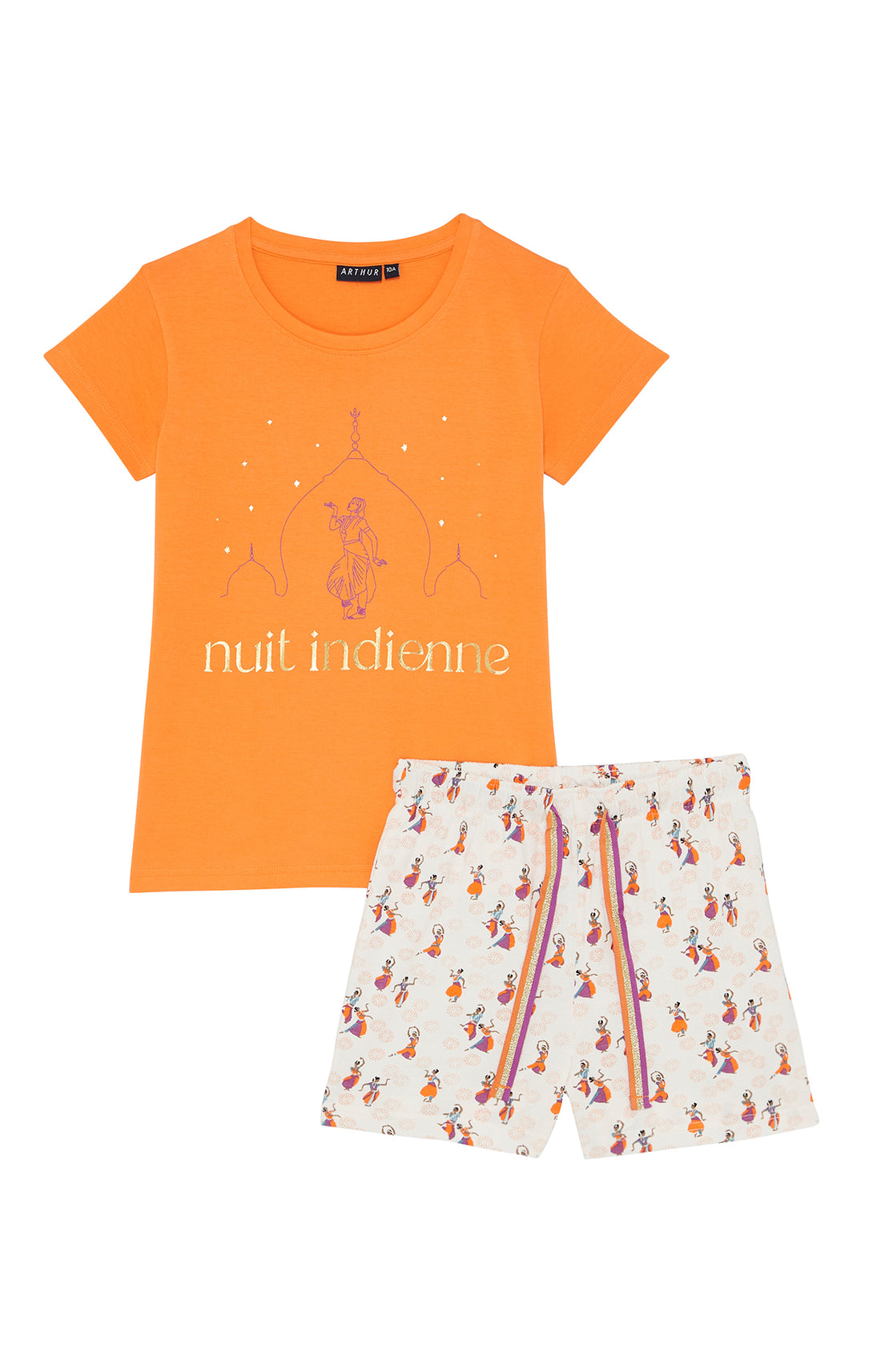 Pyjashort Nuit Indienne 1