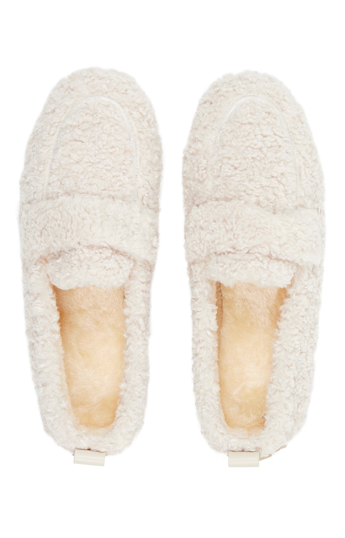 Chaussons Homme Sherpa Blanc et Ivoire 2
