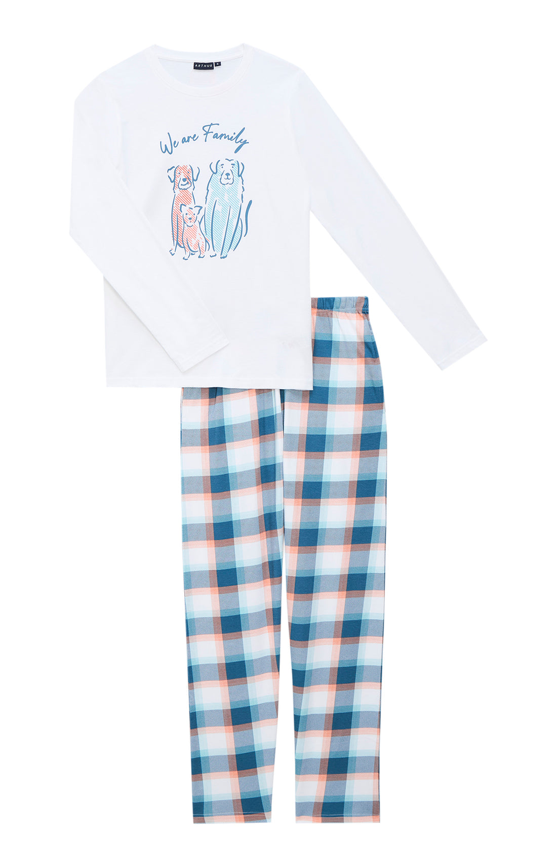 Pyjamas Femme We are family MULTICOLORE 3