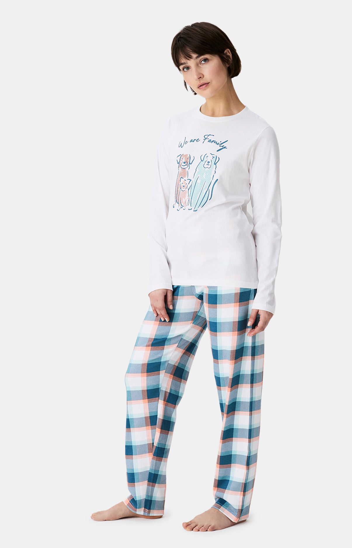 Pyjamas Femme We are family MULTICOLORE 5