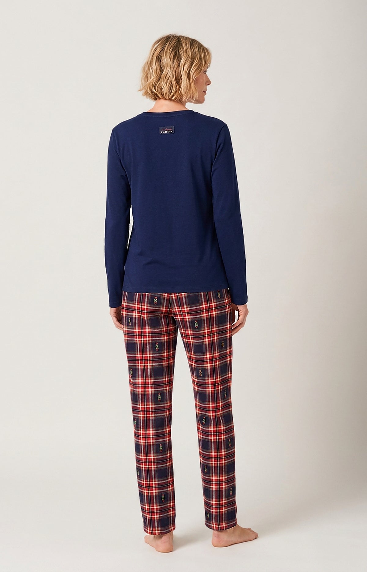 Pyjama en jersey de coton épais - Léon
