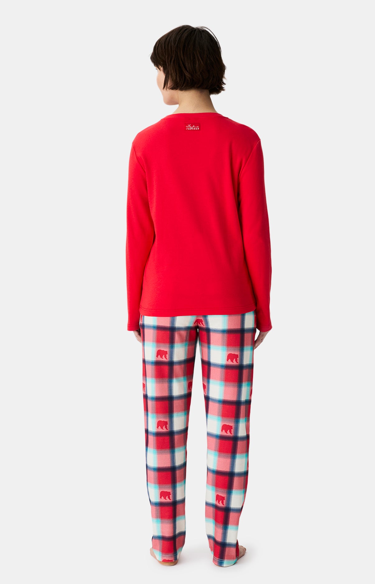 Pyjamas Femme Bear Noël ROUGE 5