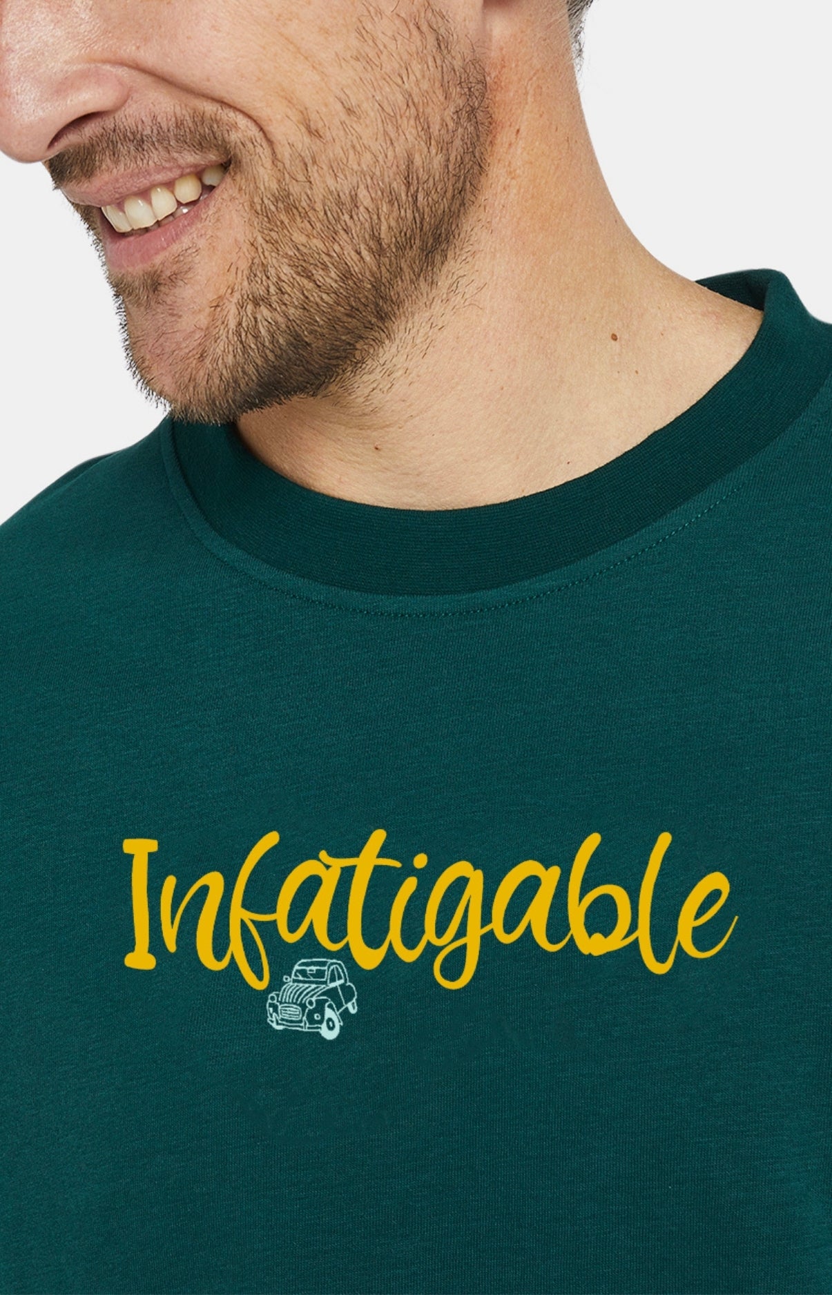 Maxi Tee-shirt Homme 2CV Vert 6