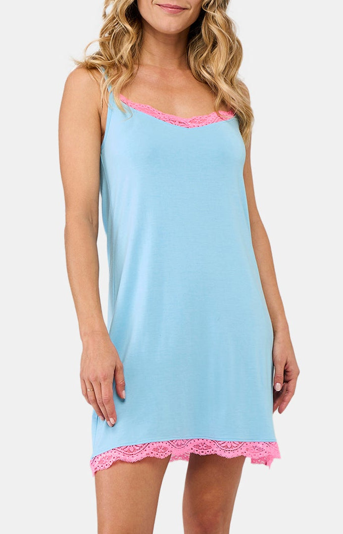 Nuisette Femme Turquoise Bleu 1