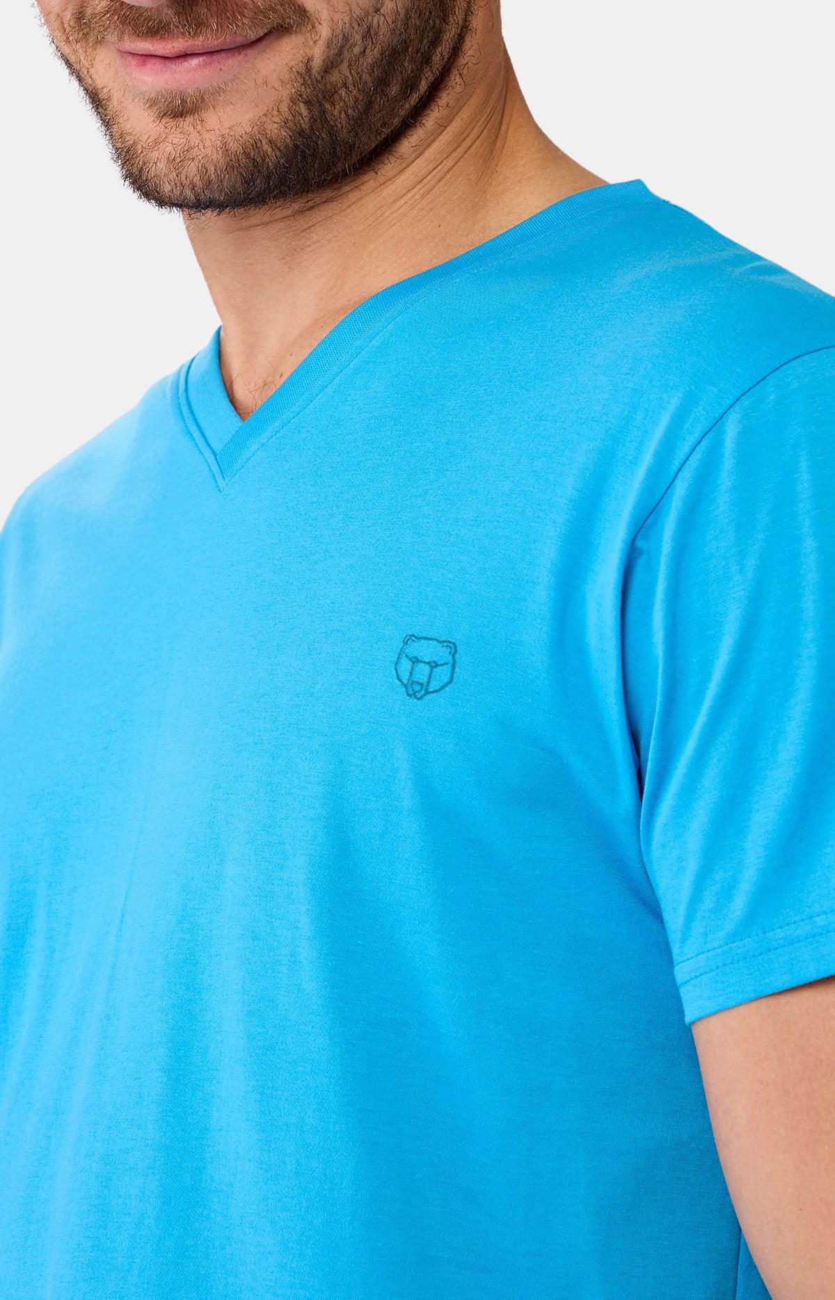 Tee-shirt Homme Bleu 4
