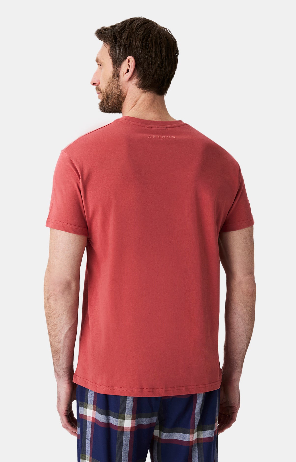 Hauts Homme shirt Terracotta TERRE 6