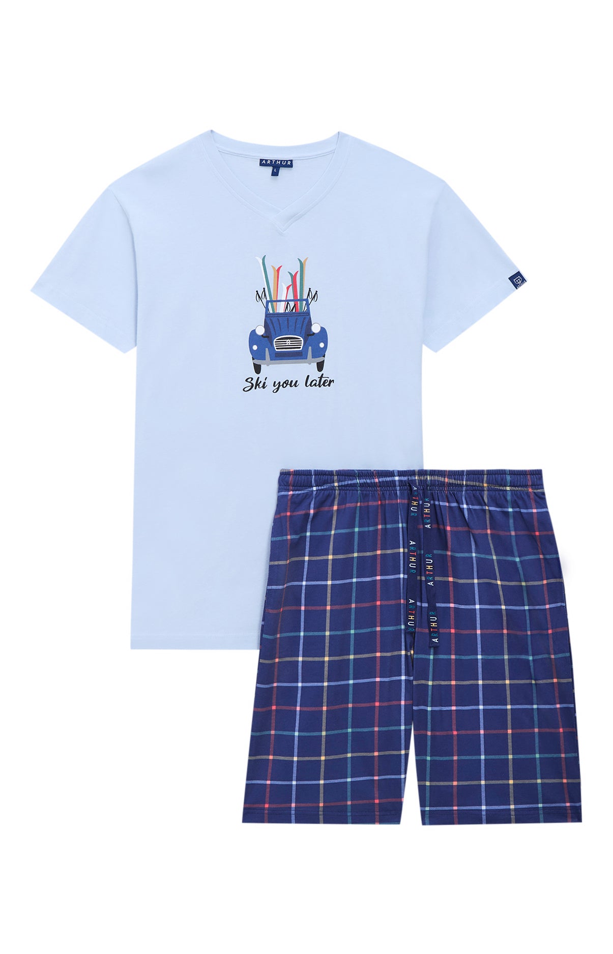 Pyjamas Homme Ski You Later MARINE 3