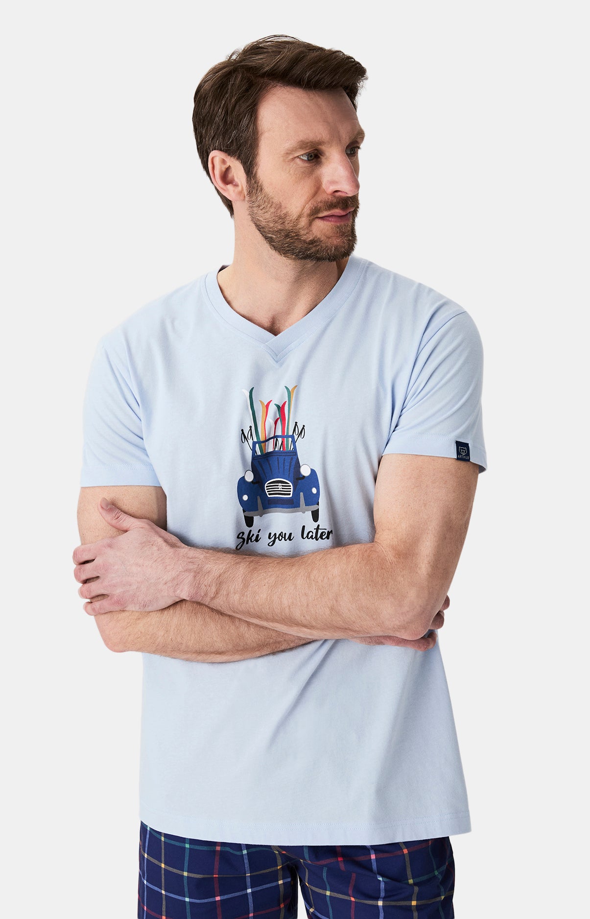 Pyjamas Homme Ski You Later MARINE 7