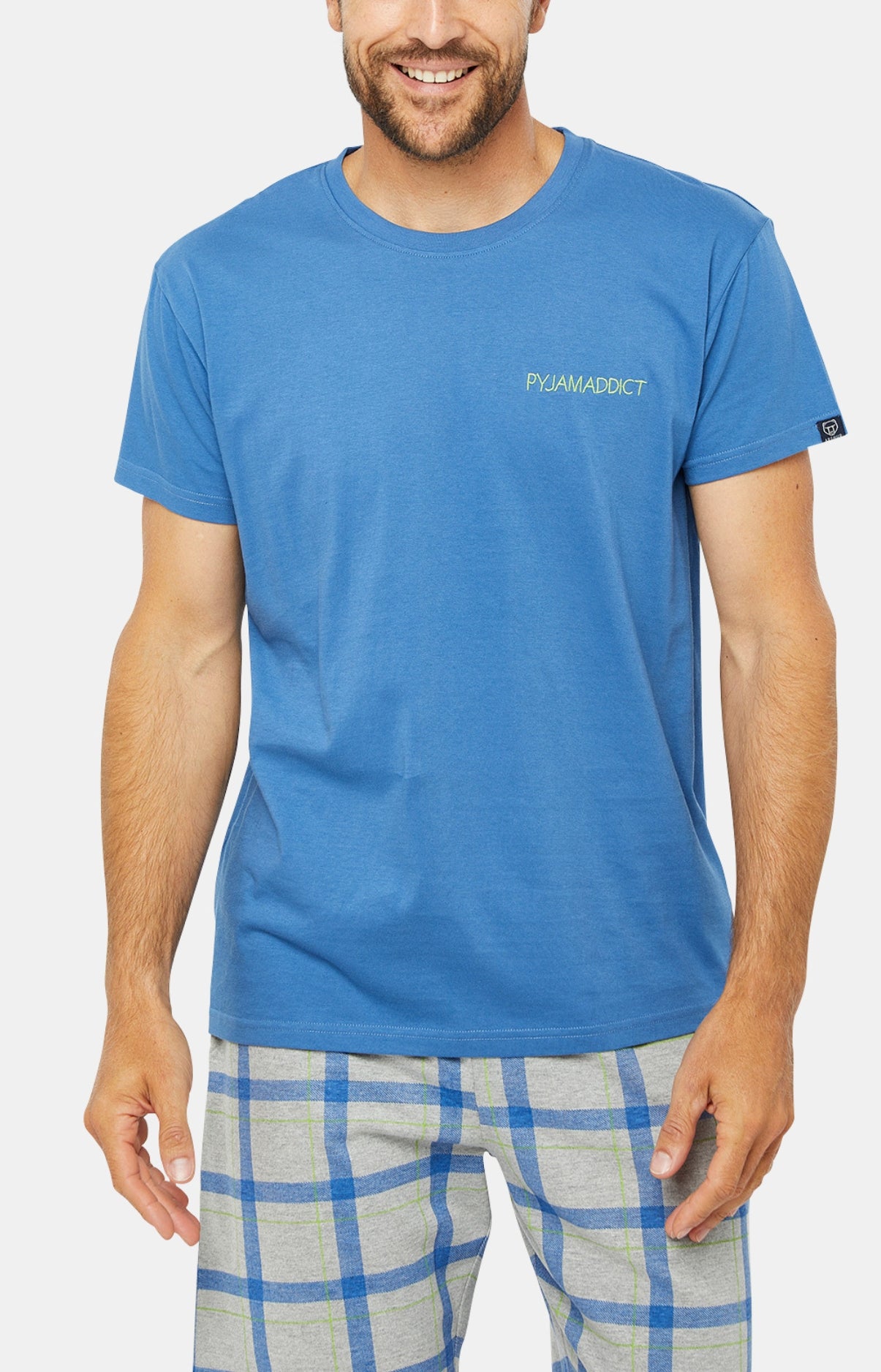 Pyjashort Homme Addict Gris 4