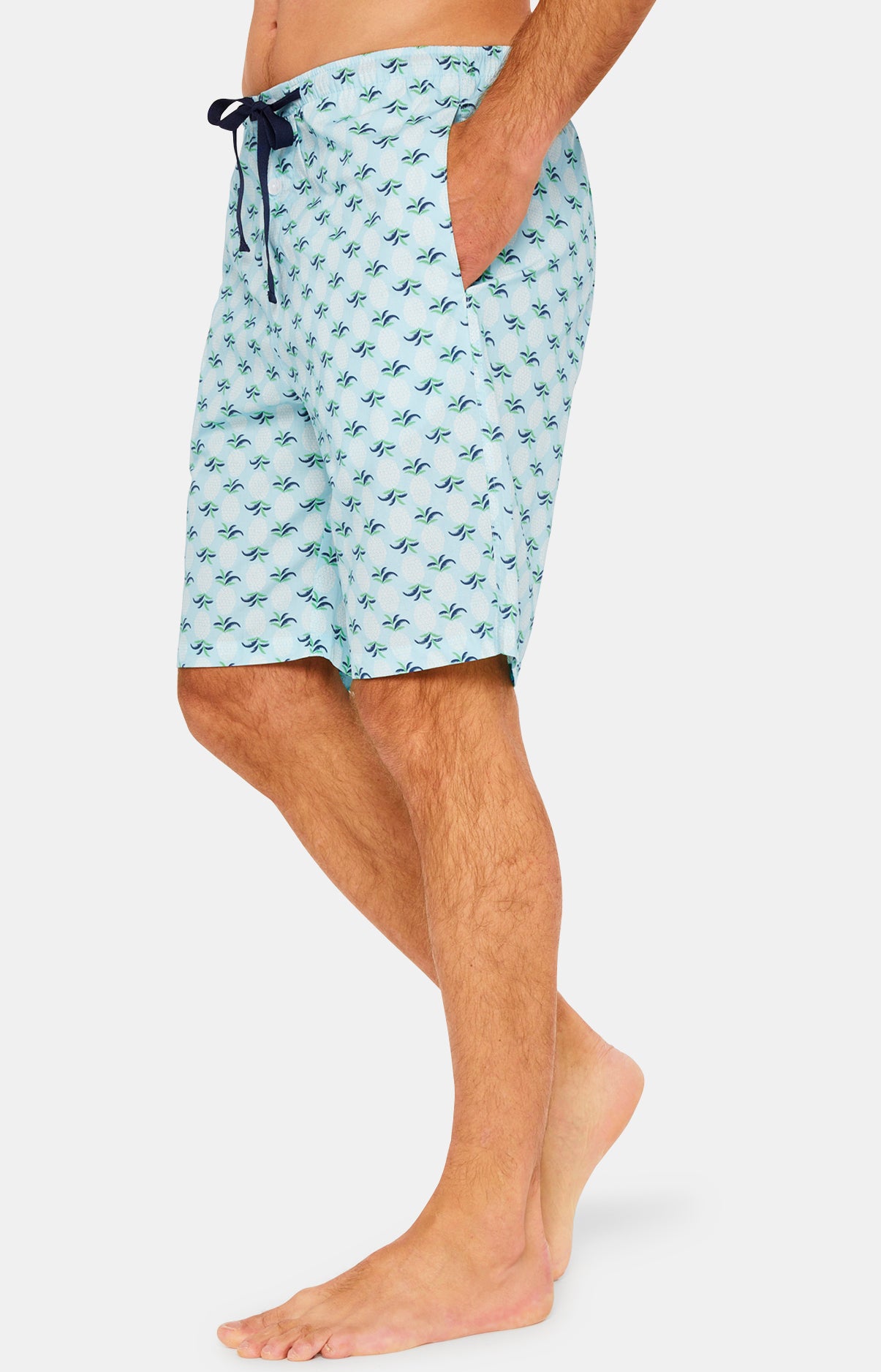 Pyjama court boutonné - Ananas 2