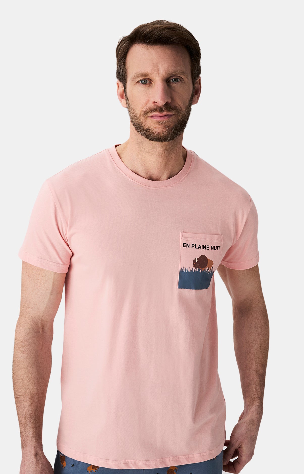 Pyjamas Homme En Plaine nuit ARDOISE 2