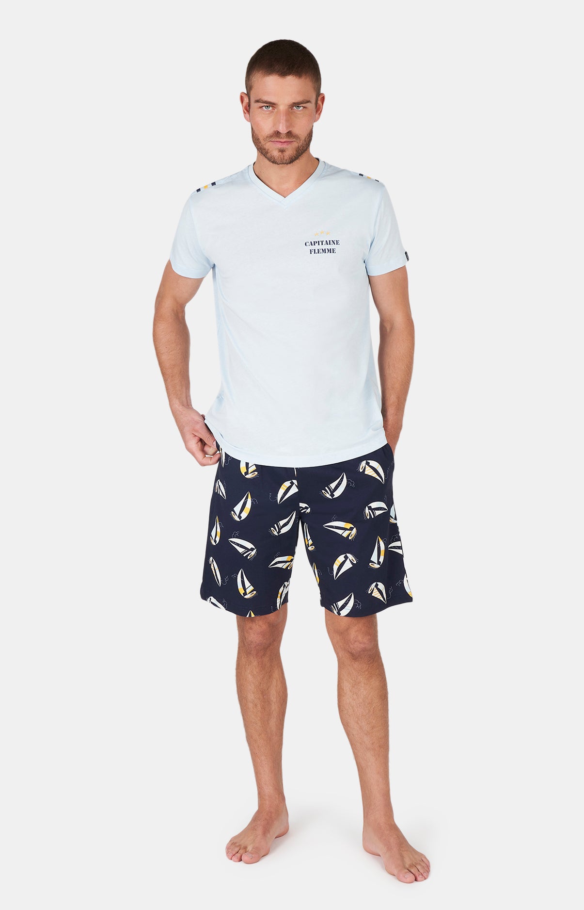 Pyjashort Capitaine Flemme 1