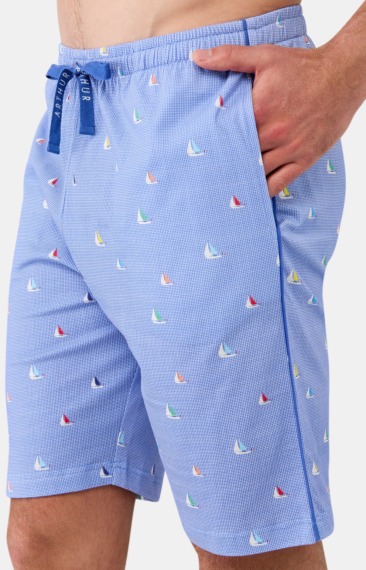 Pyjashort Homme Boat Bleu 10