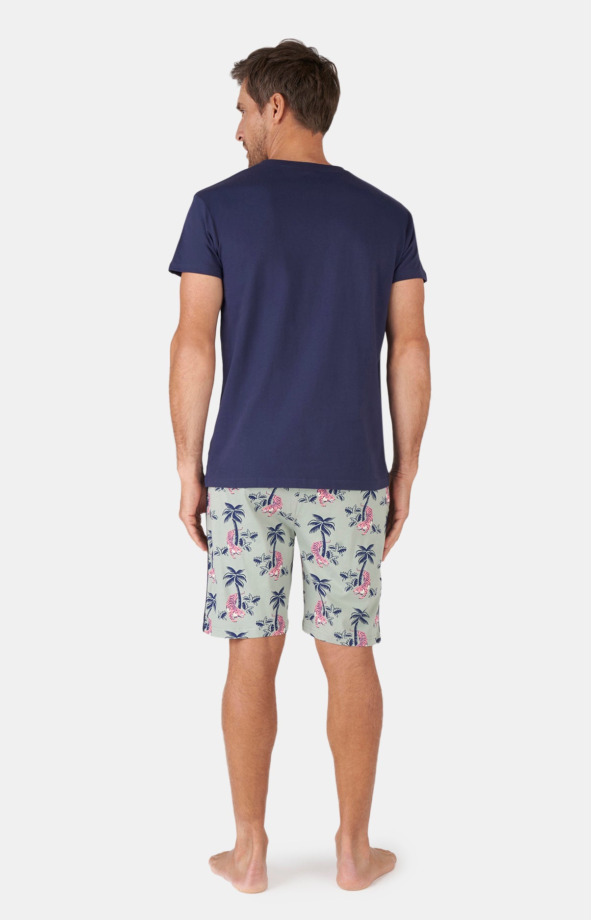 Pyjashort Homme Fauve qui Peut Vert 11