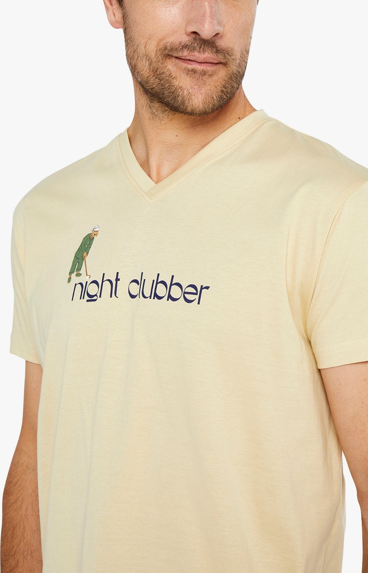 Pyjashort Homme Night Clubber Vert 5