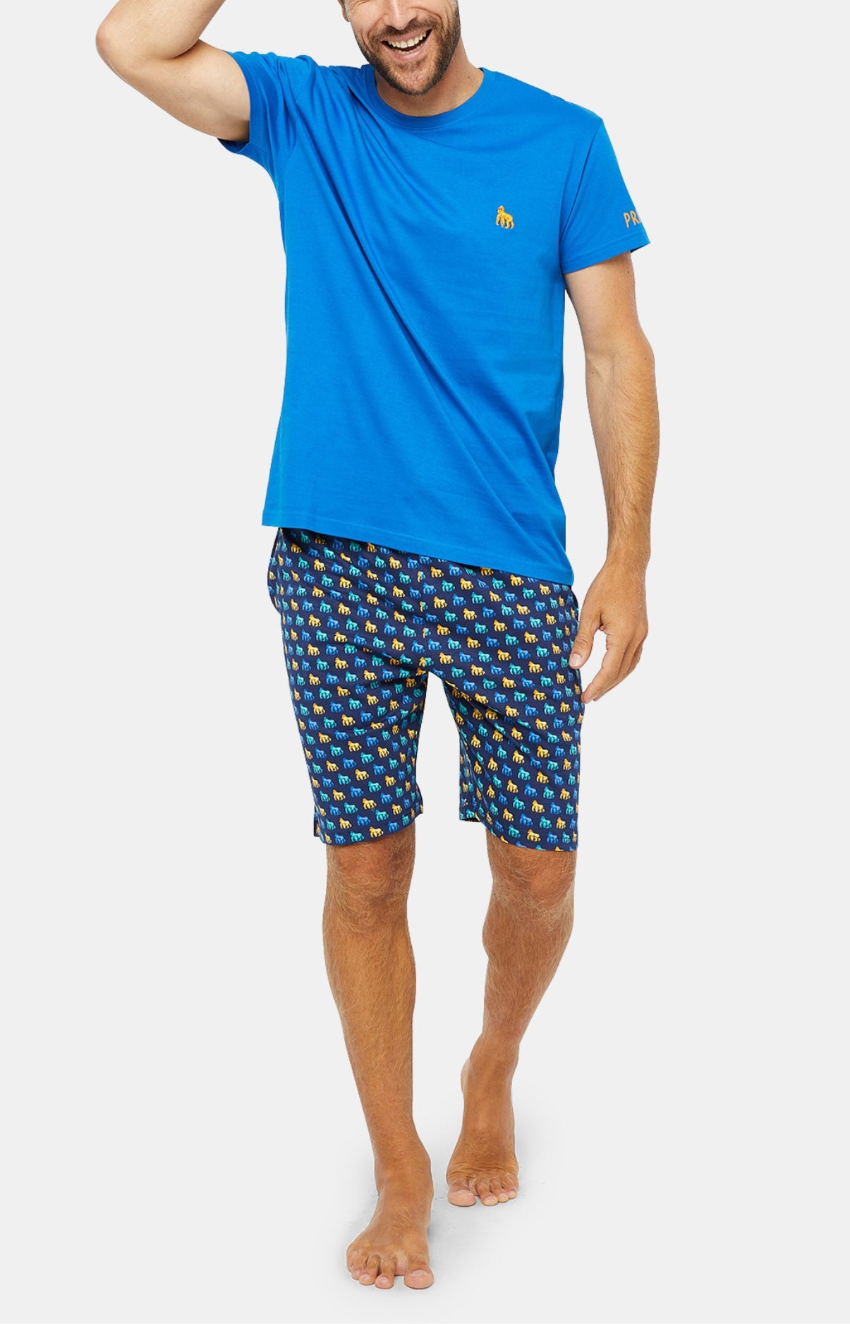 Pyjashort Homme Gorille Multicolore 1