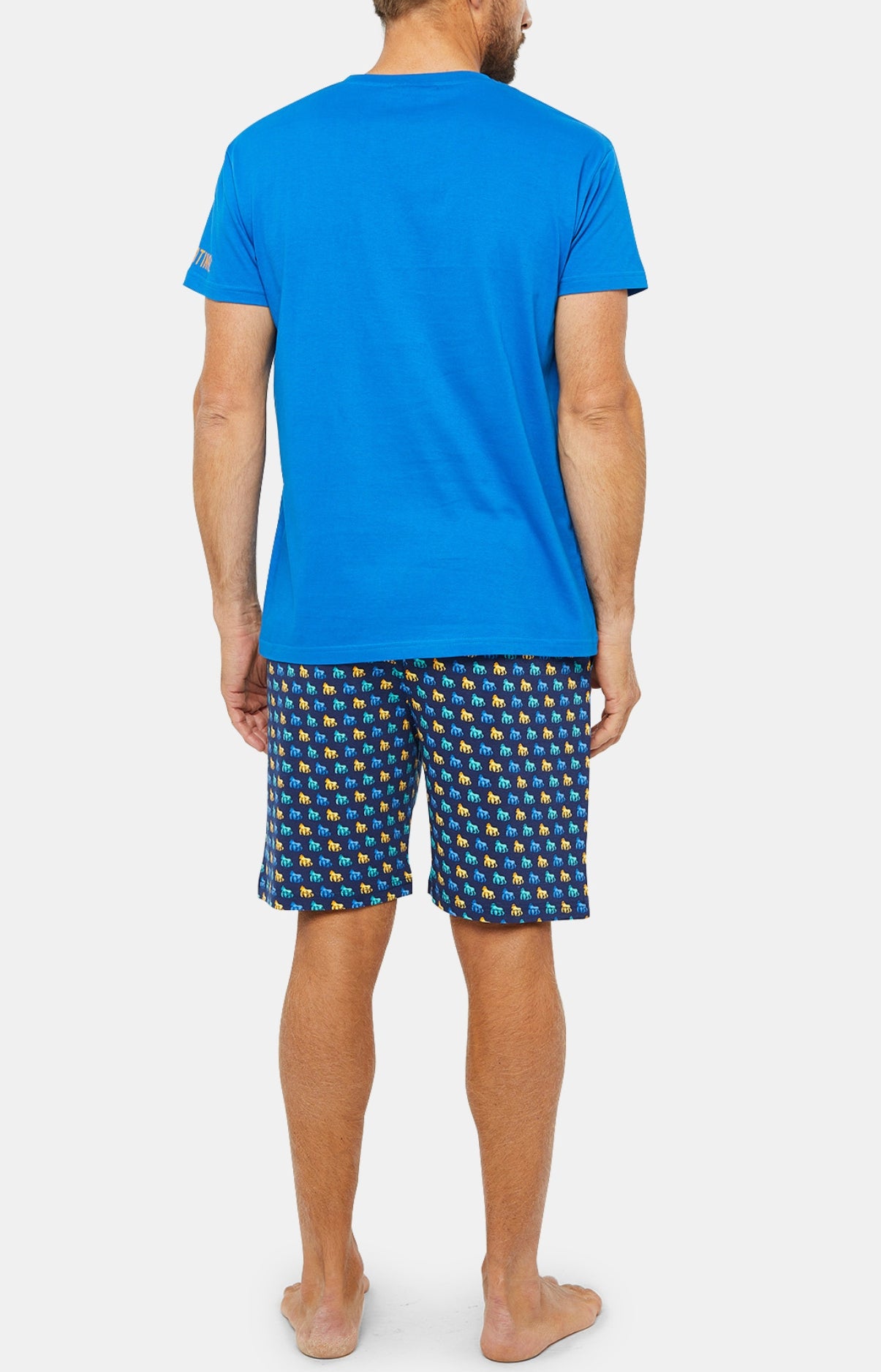 Pyjashort Homme Gorille Multicolore 5