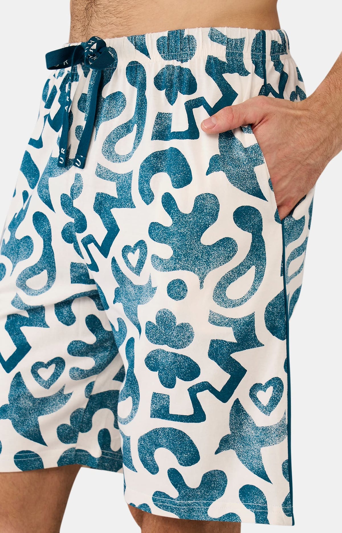 Pyjashort Homme Matis Pétrole 4
