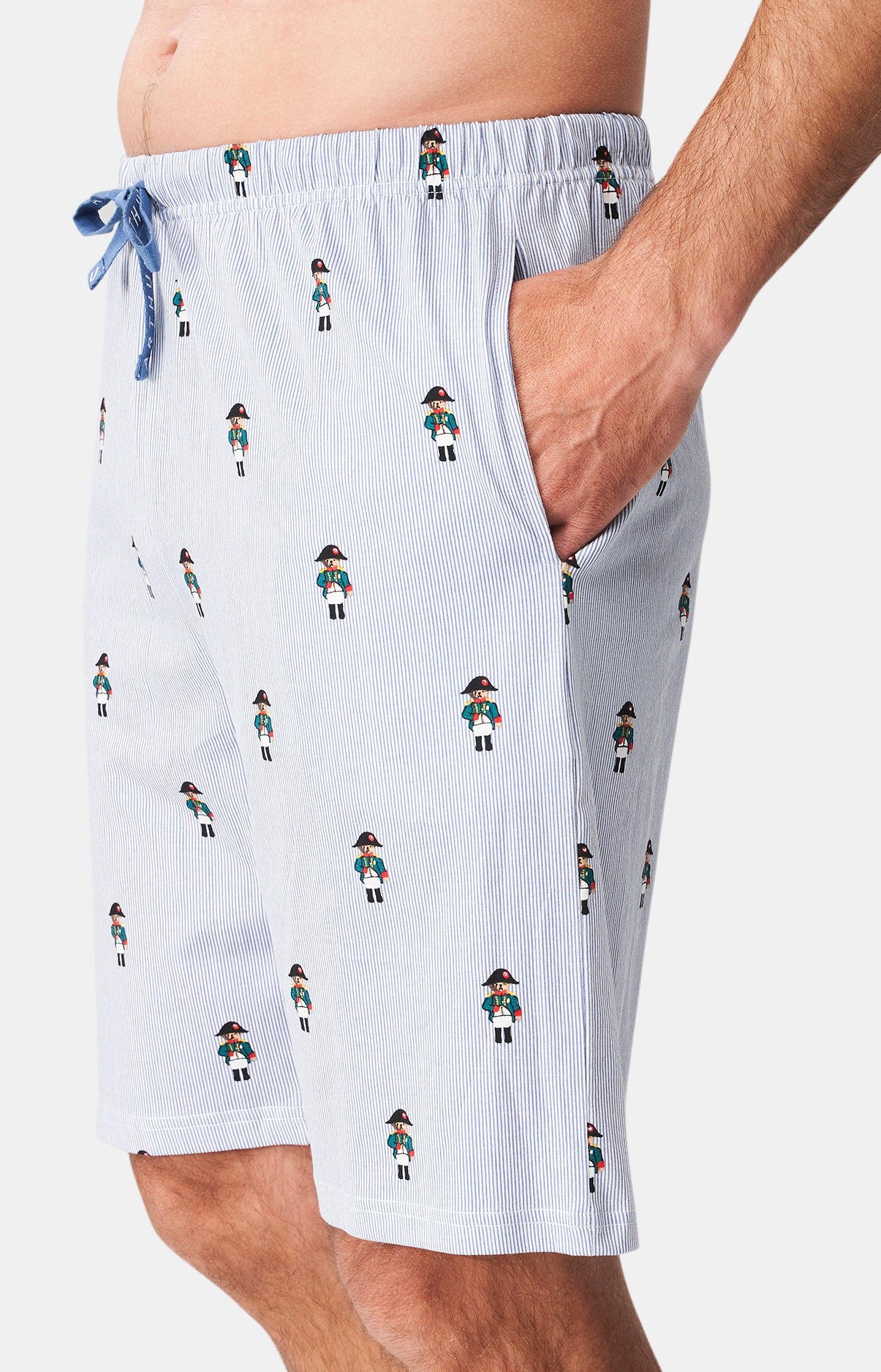 Pyjashort Homme Napoléours Bleu 7