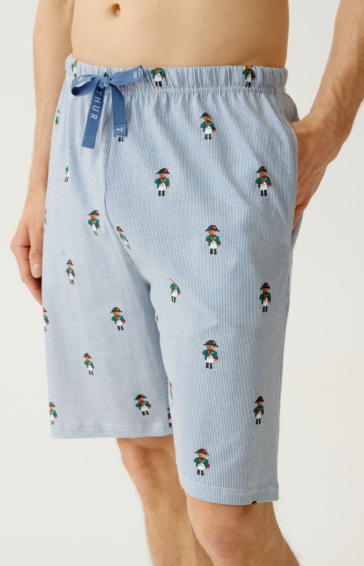 Pyjashort Homme Napoléours Bleu 6