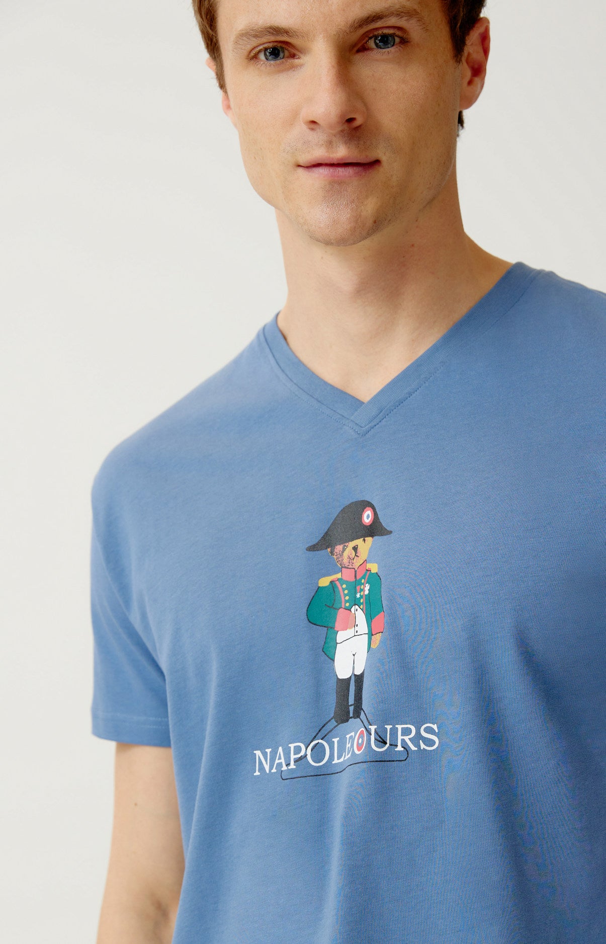 Pyjashort Homme Napoléours Bleu 2
