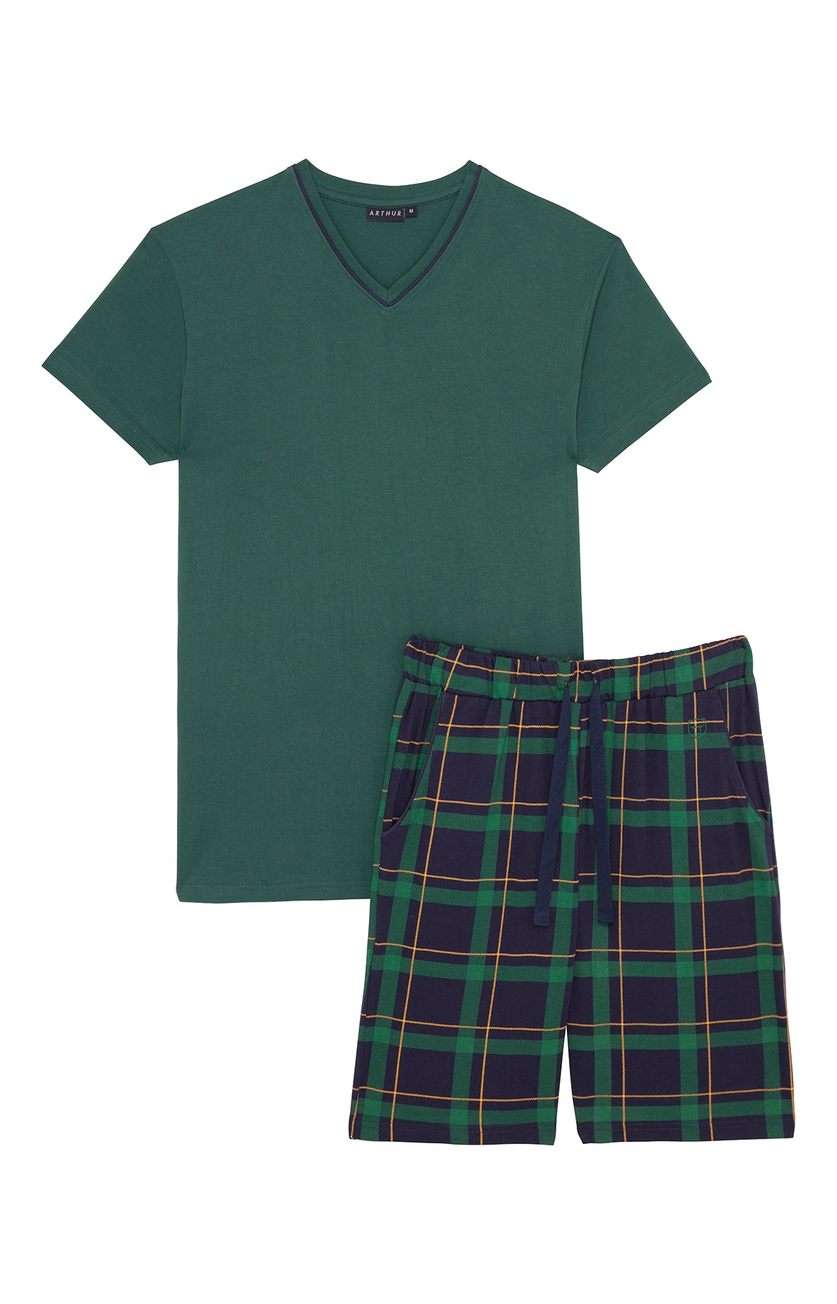 Pyjashort Homme Noah Vert 2