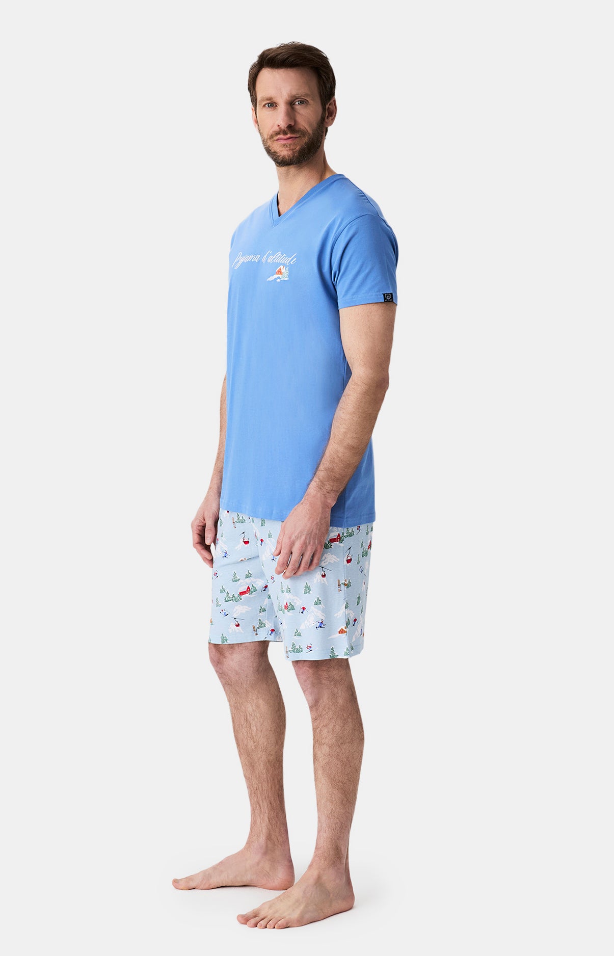 Pyjamas Homme Noël en altitude CIEL 4