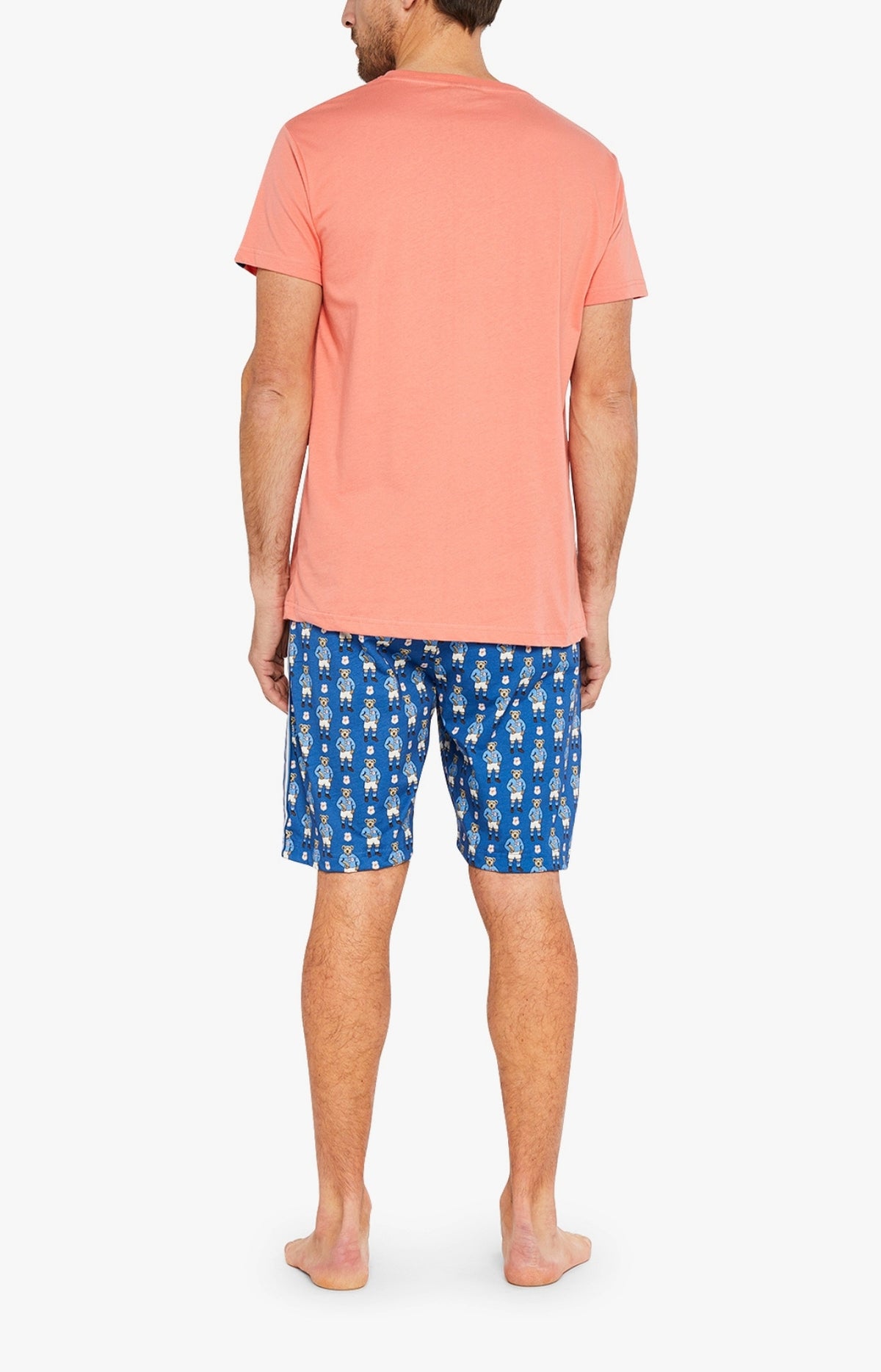 Pyjashort Homme Pilier de la Nuit Bleu 5