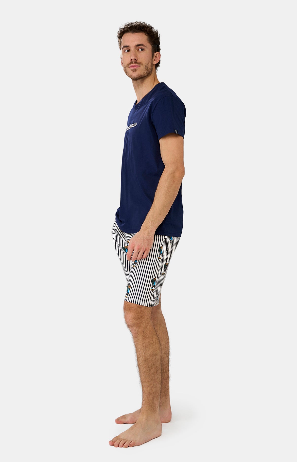 Pyjashort Homme Randormeur Marine 5