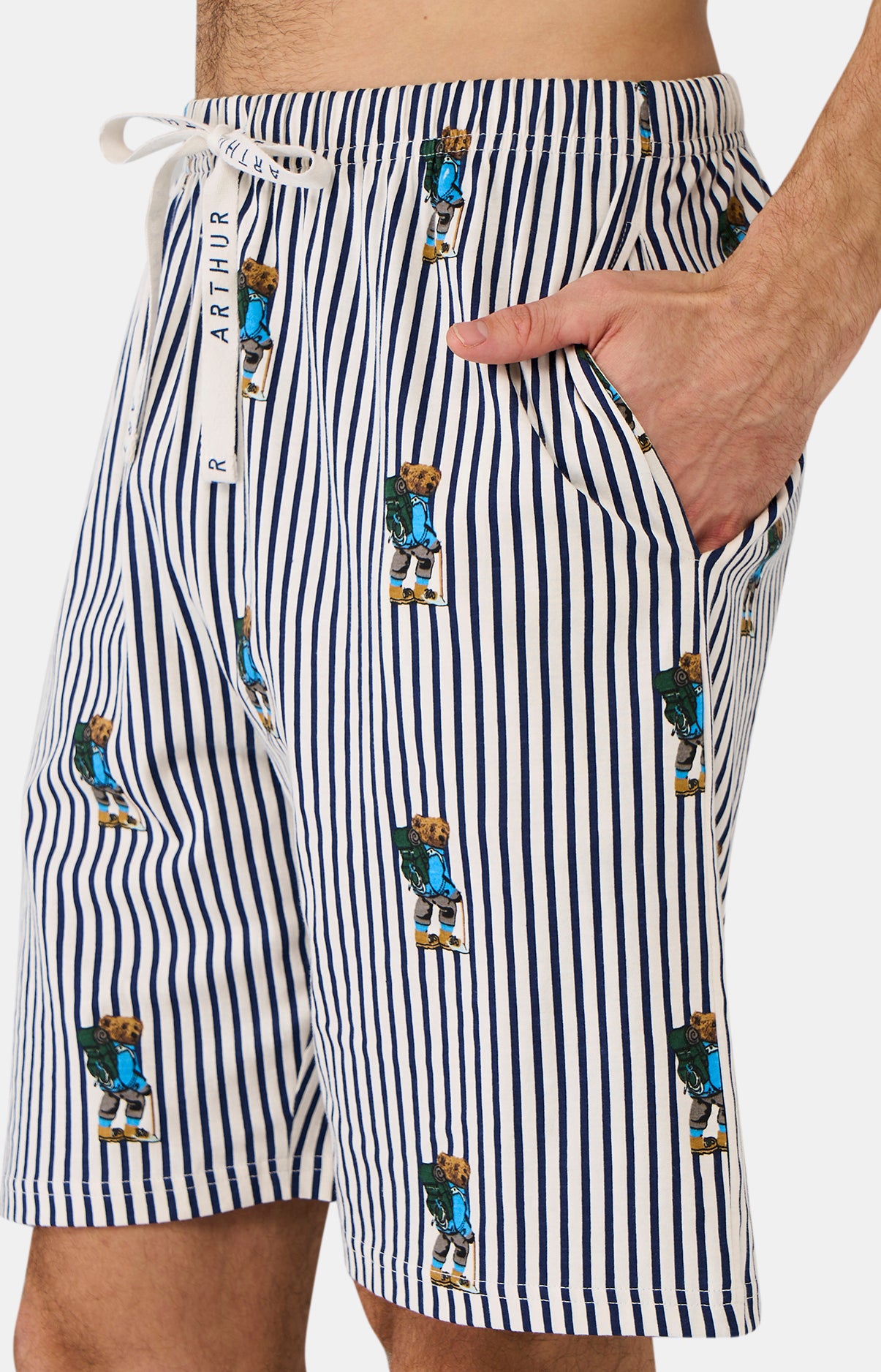 Pyjashort Homme Randormeur Marine 6