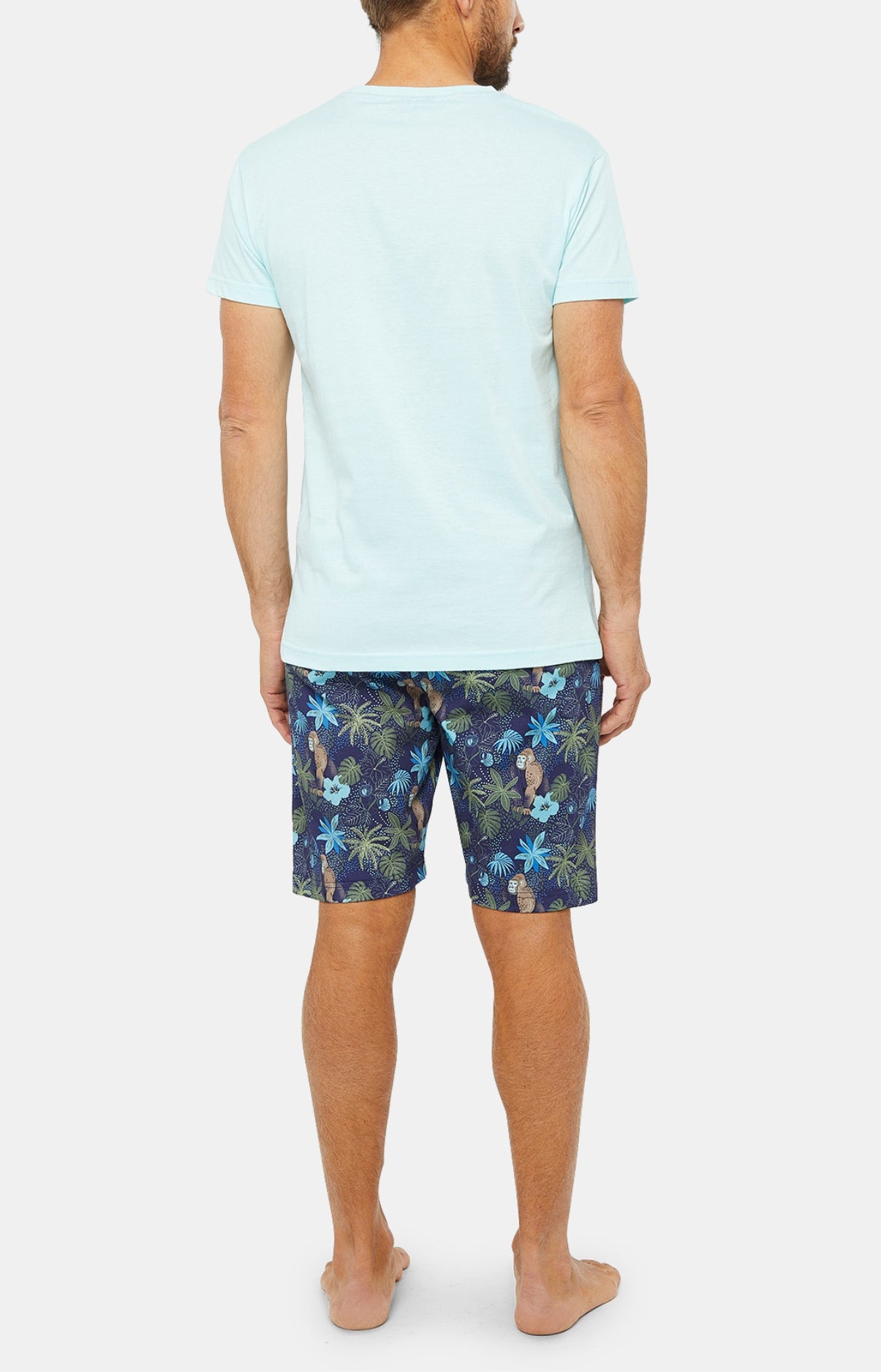 Pyjashort Homme Jungle Marine 4
