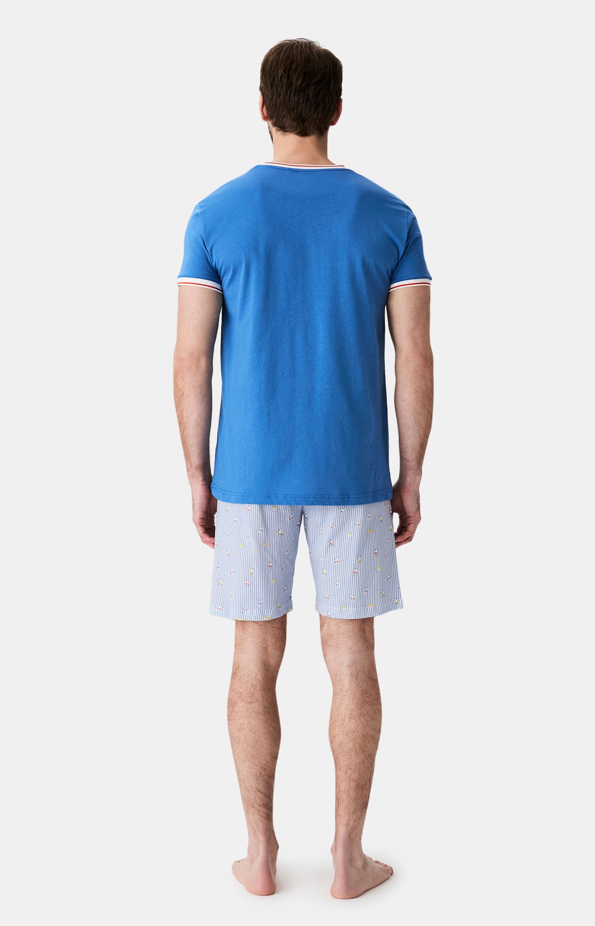 Pyjashort Roland Garros Bleu Homme 7