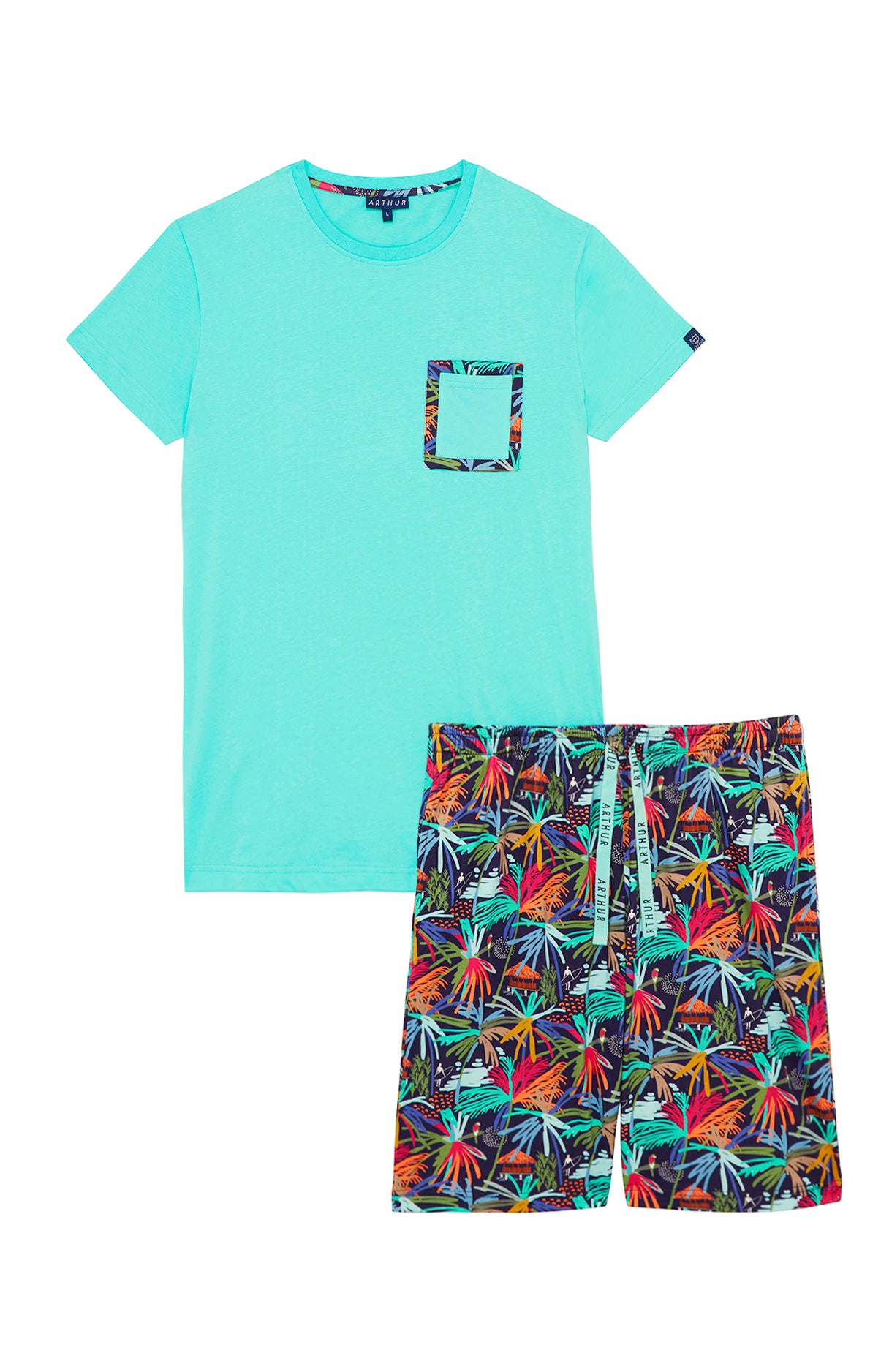 Pyjashort Tropical 1