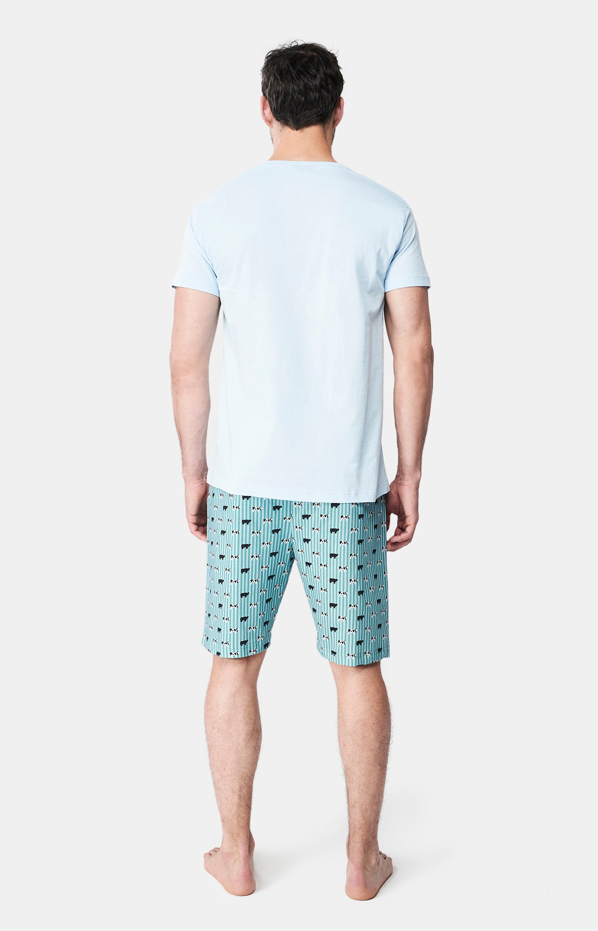 Pyjashort Homme Meeuuh Vert 6