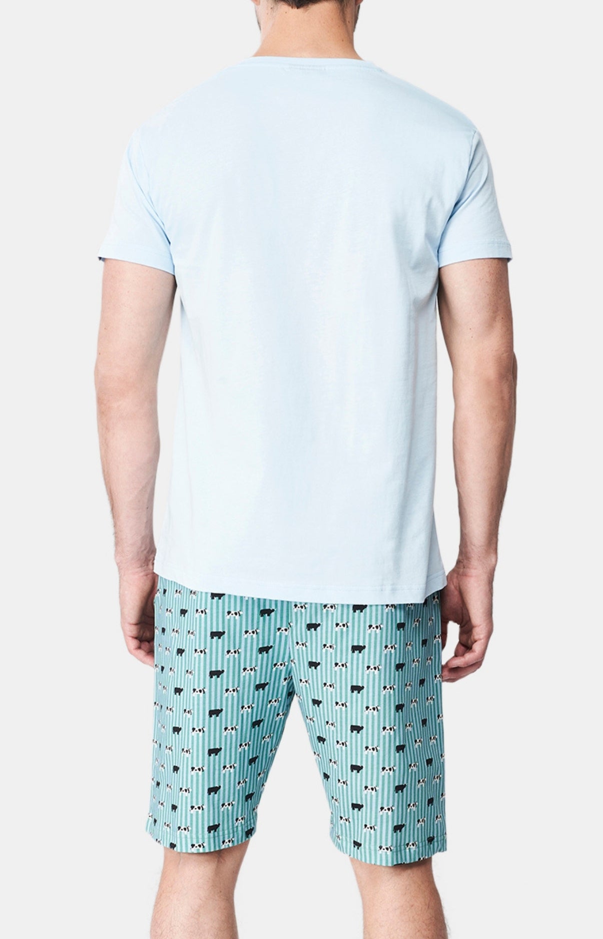 Pyjashort Homme Meeuuh Vert 6