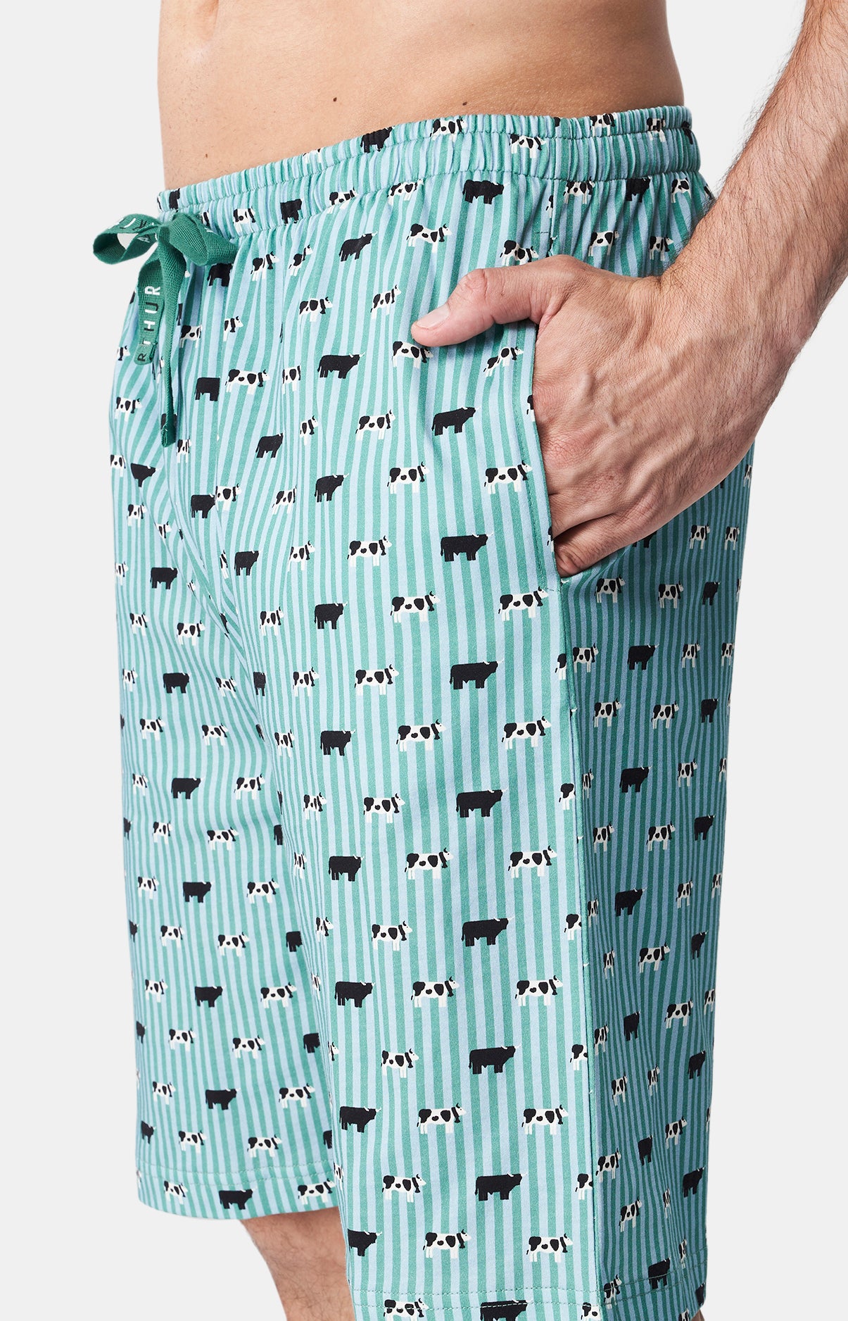 Pyjashort Homme Meeuuh Vert 4