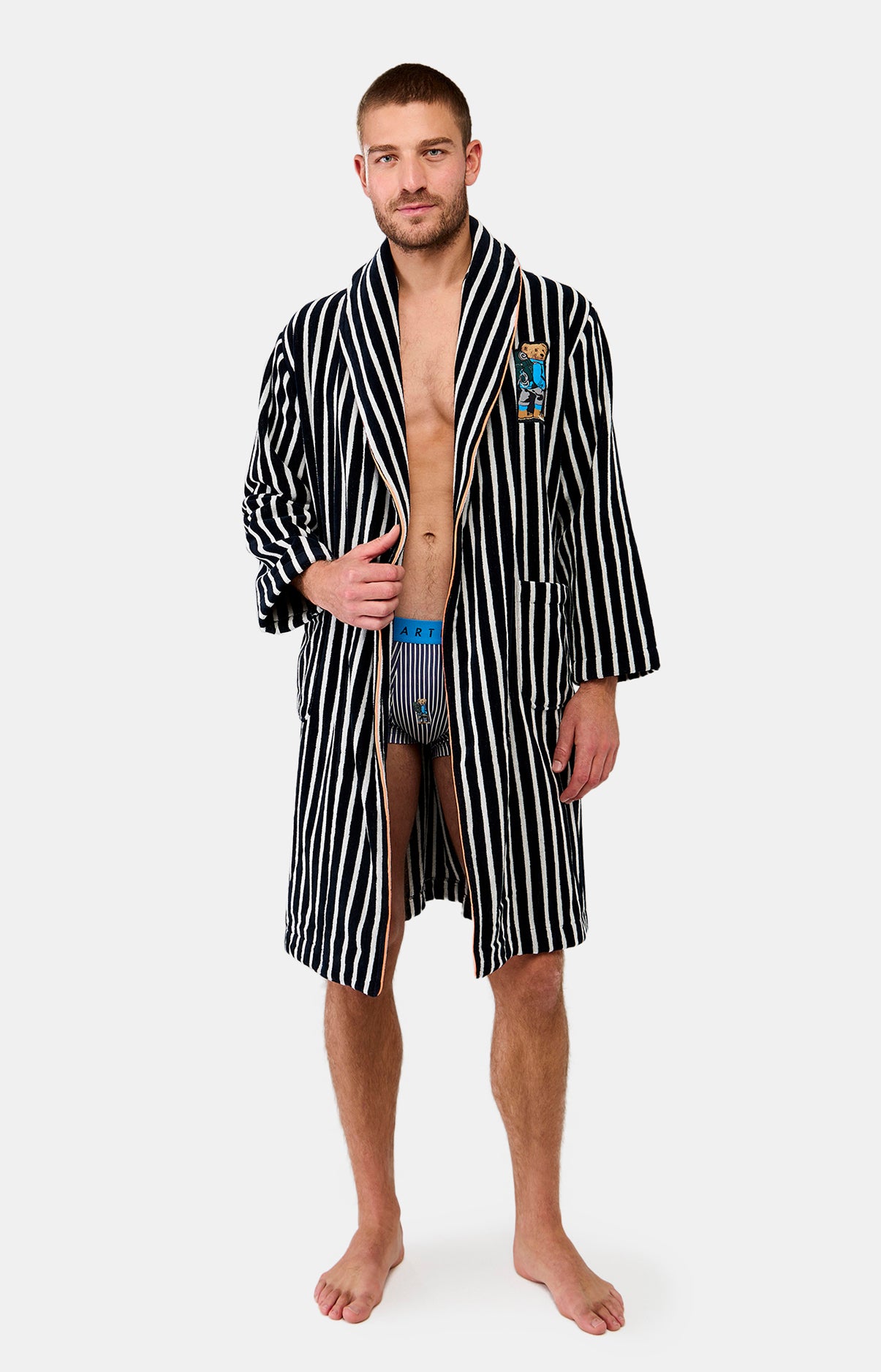Peignoir de bain Homme Randormeur Marine 4