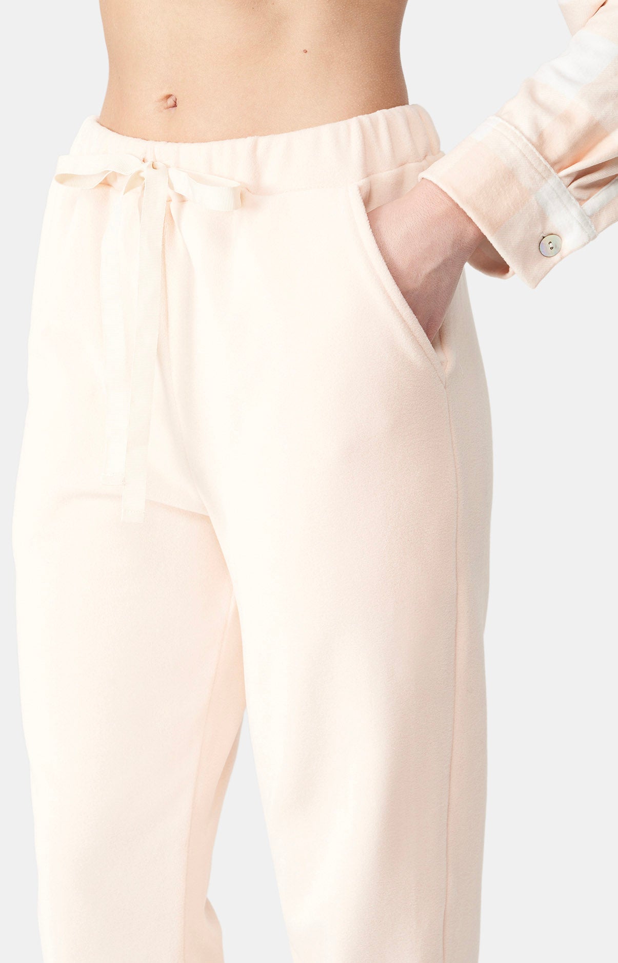 Pyjama long Femme polaire Rose 6
