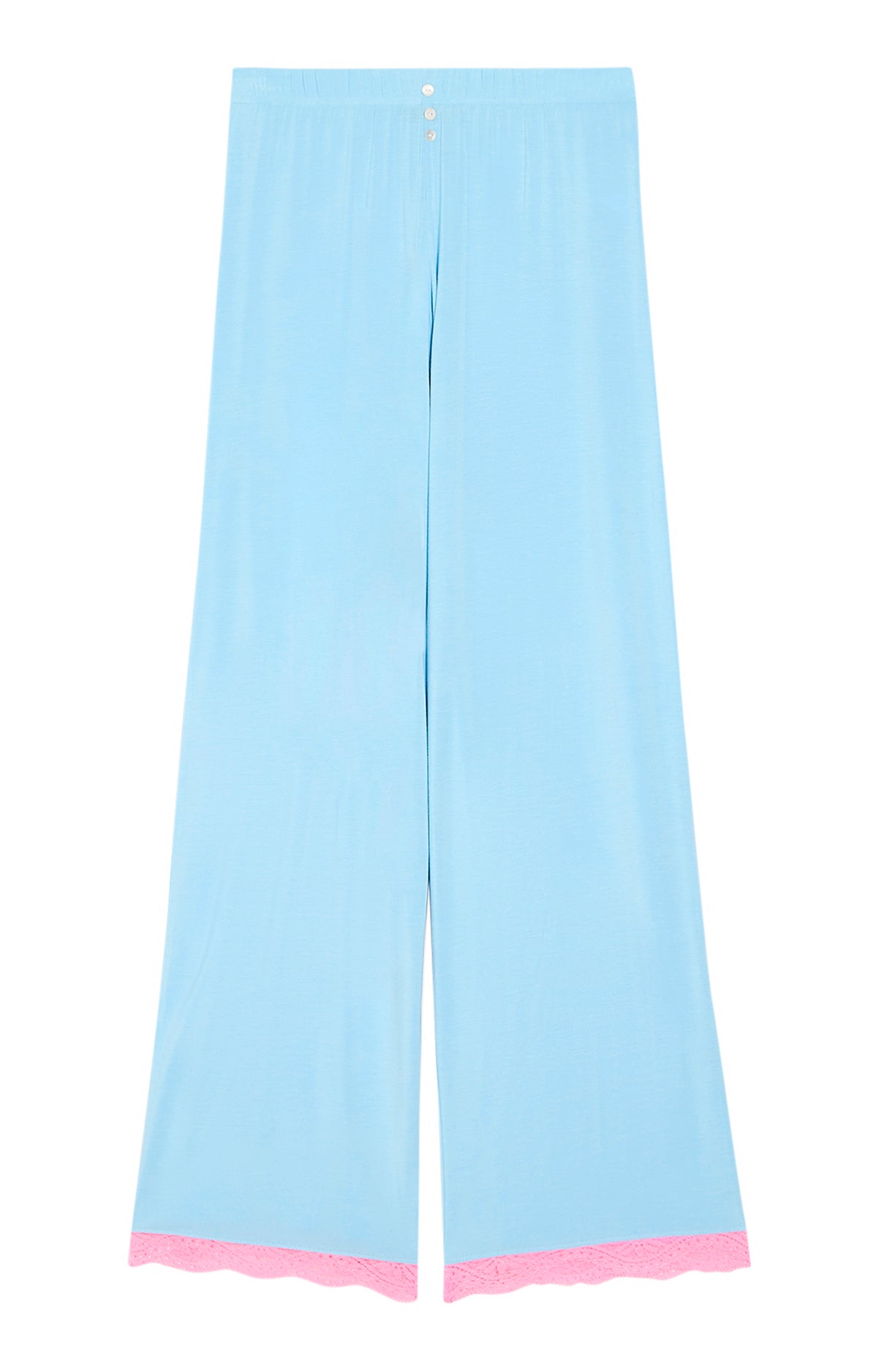 Pantalon Femme Turquoise Bleu 3