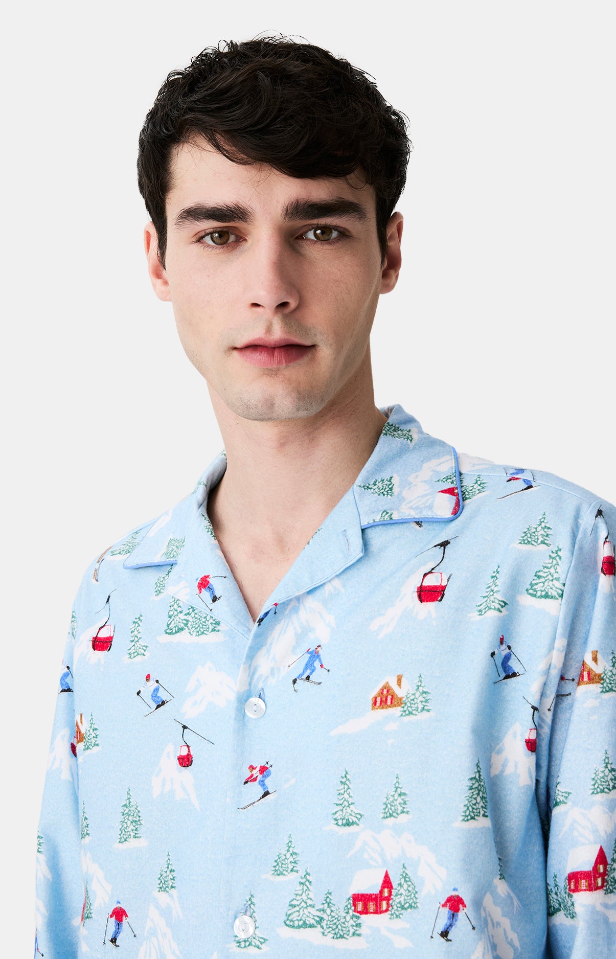 Pyjamas Homme Noël en altitude CIEL 2