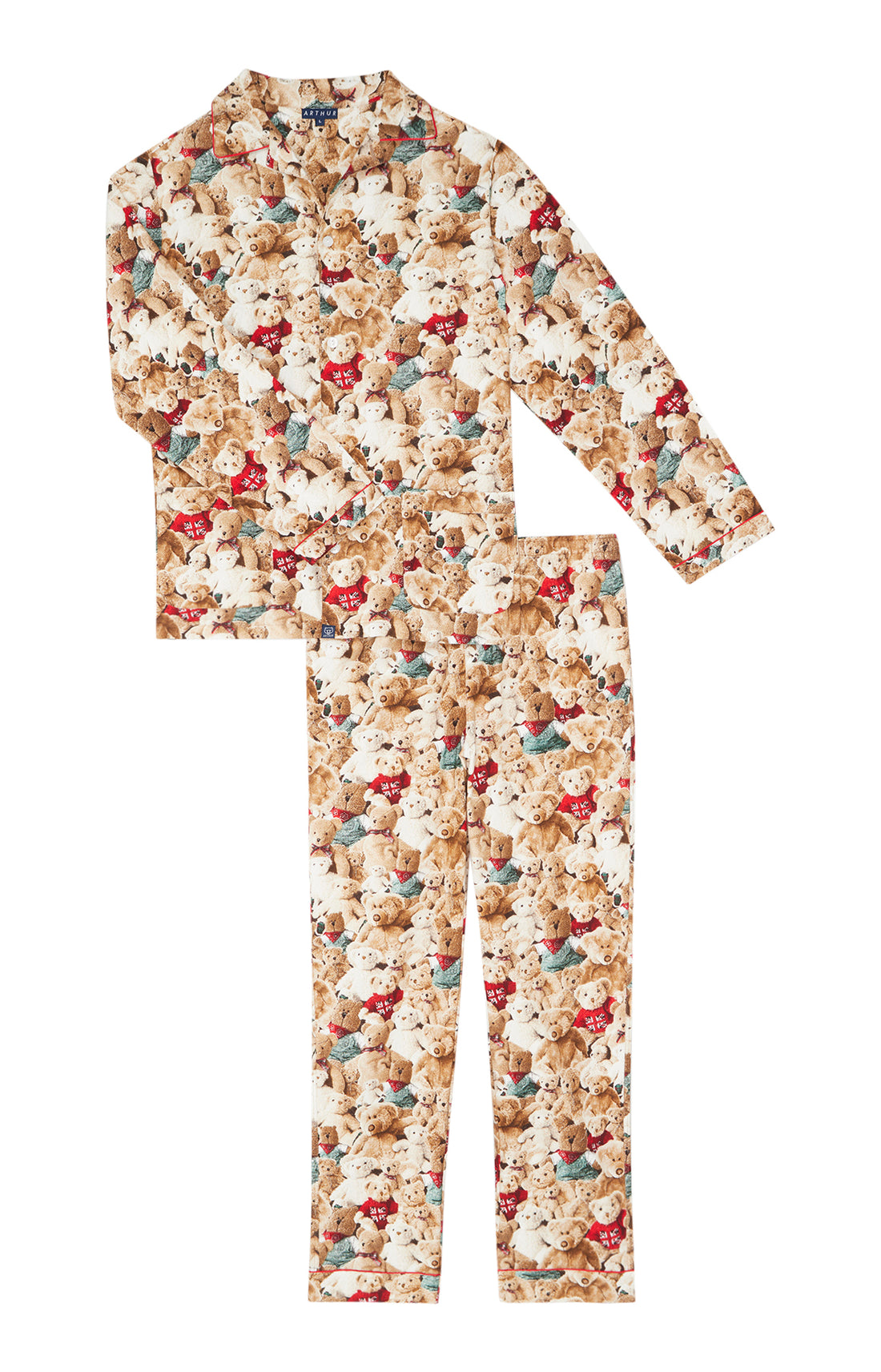 Pyjama chaud homme ours teddy 3
