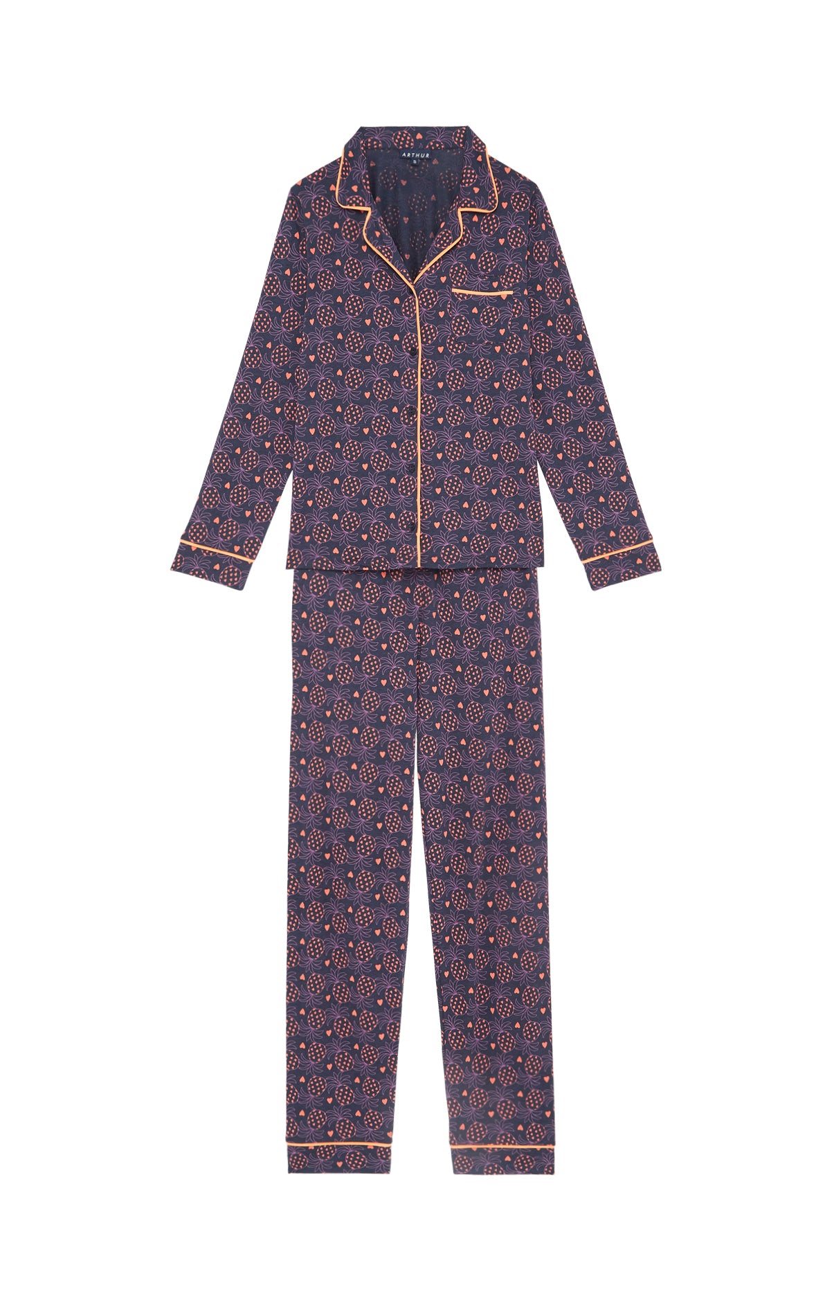 Pyjama boutonné Fruit défendu 3