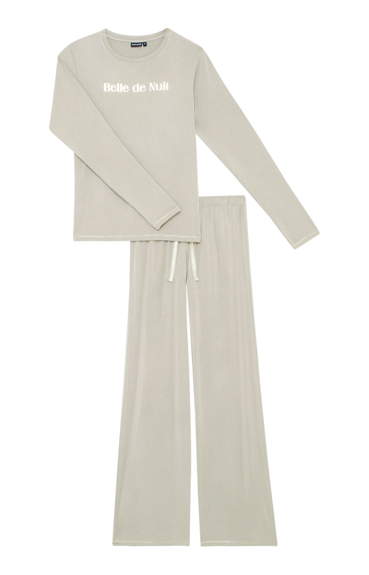 Pyjama long Femme Belle de nuit Vert 8