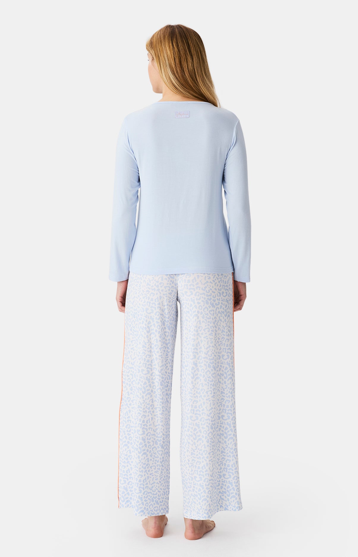 Pyjamas Femme Félina BLEU 5