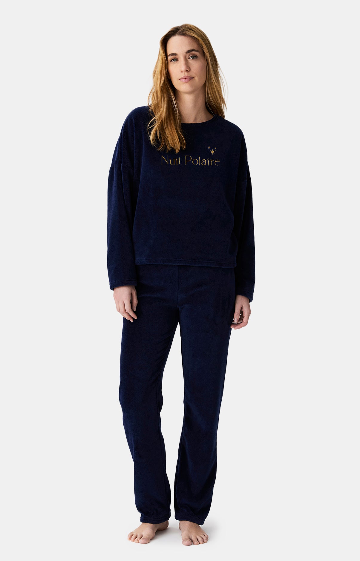 Pyjamas Femme Nuit Polaire MARINE 1