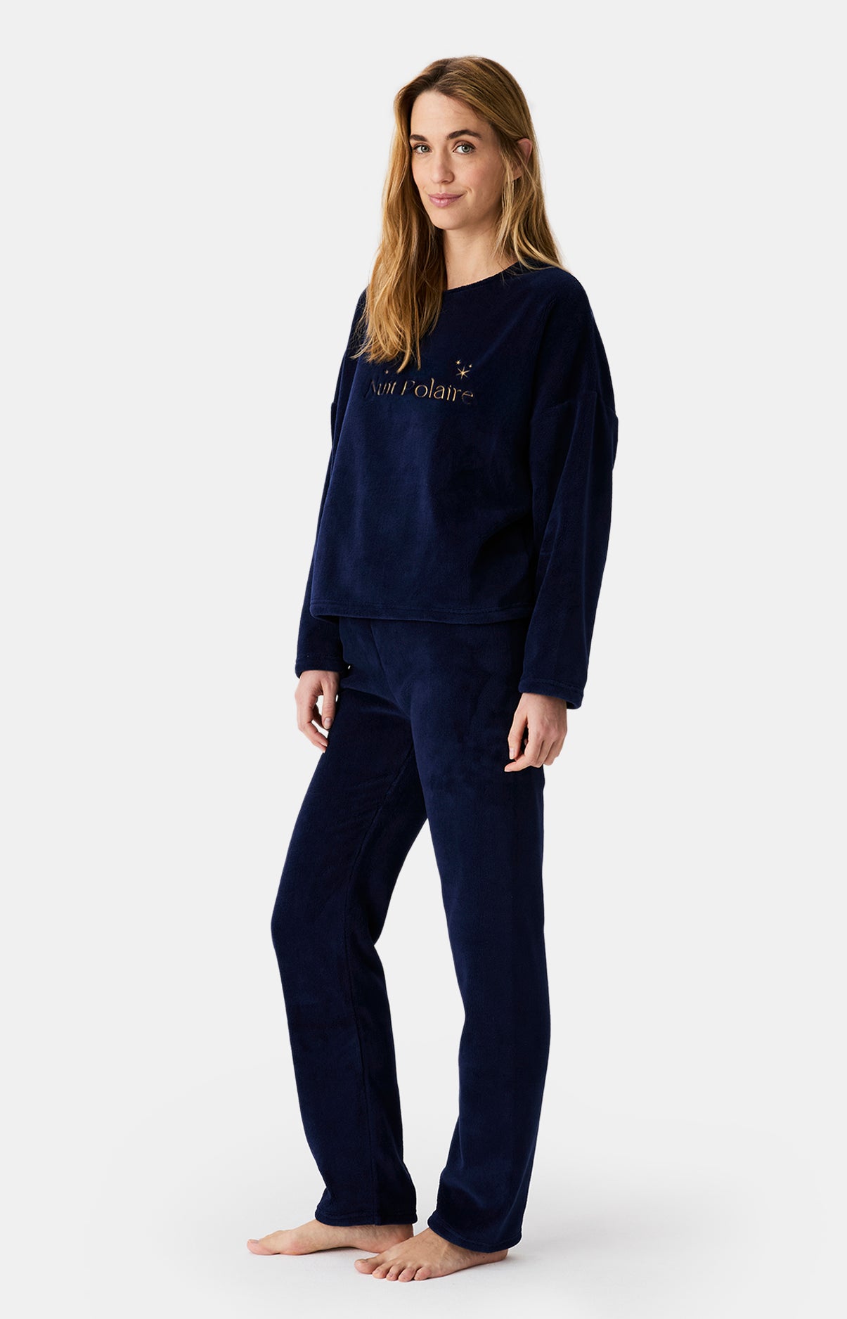 Pyjamas Femme Nuit Polaire MARINE 4