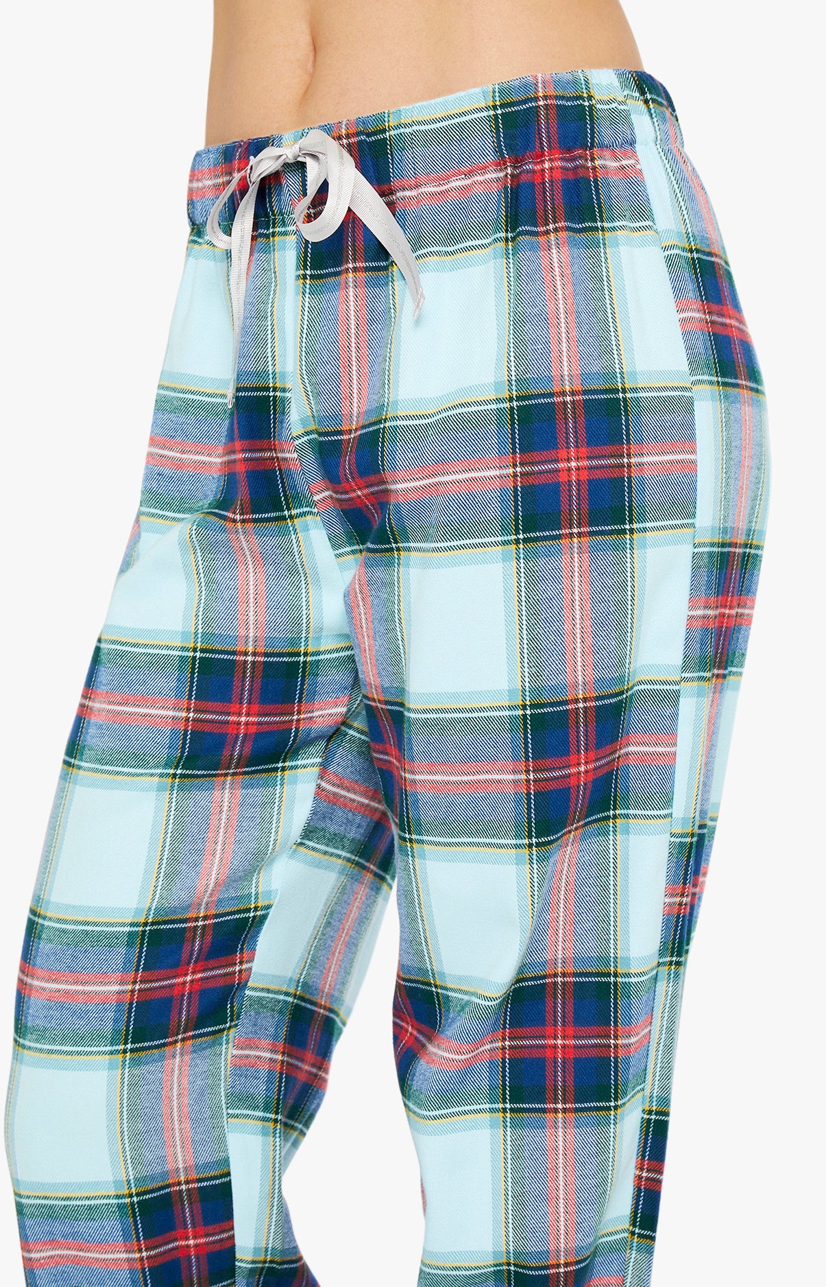 Pyjama long boutonné Femme Logan Glace Bleu 6