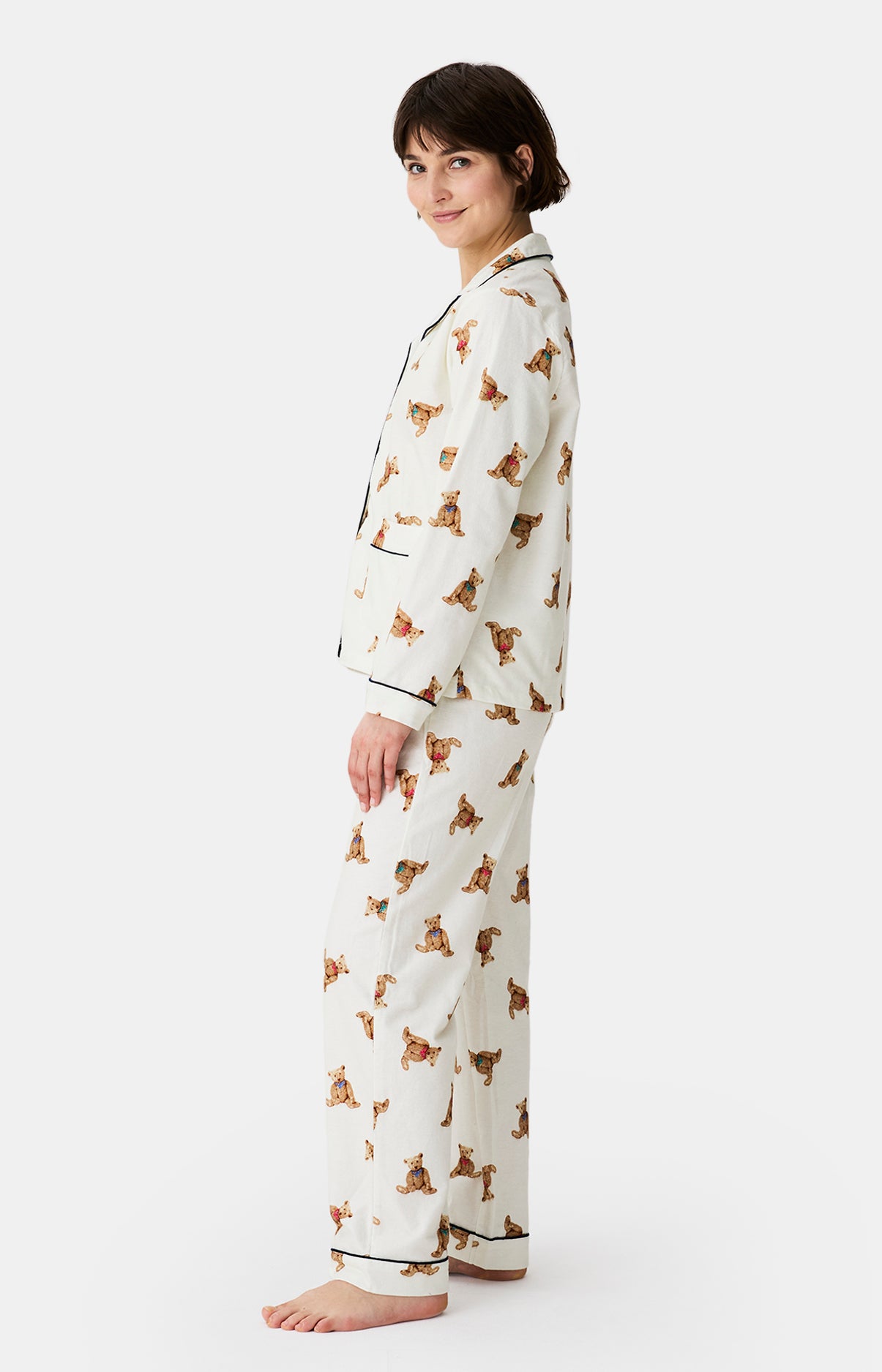 Pyjamas Femme Old Teddy IVOIRE 4