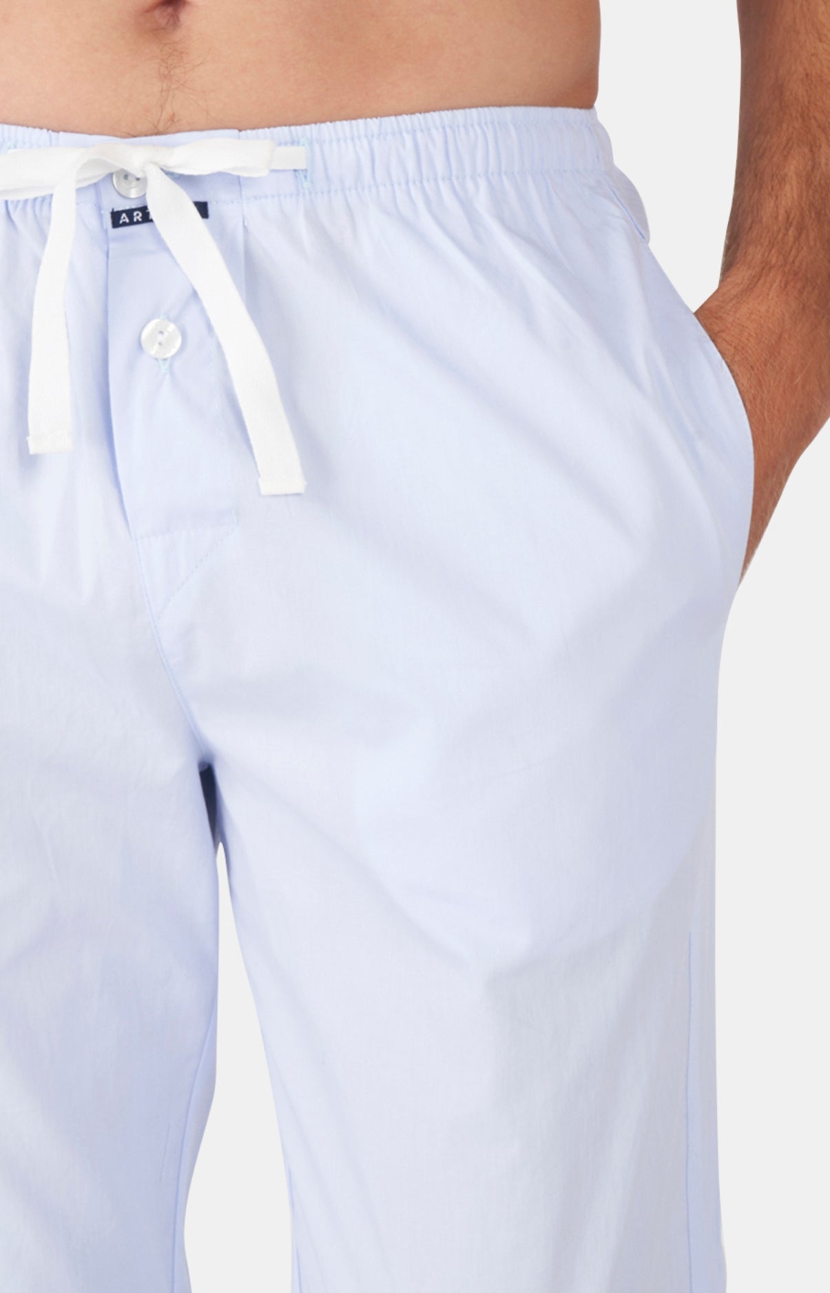 Pyjama long boutonné Homme Tradi Bleu 5